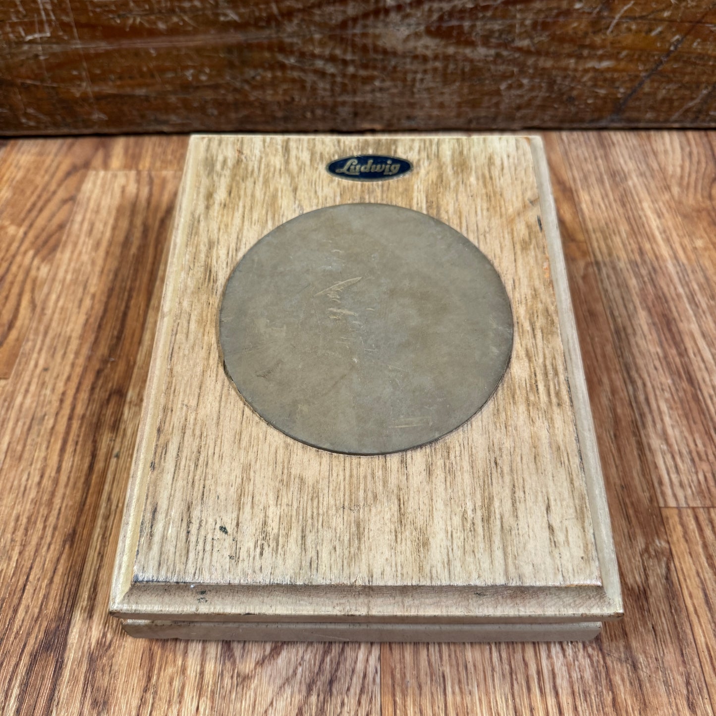 1960s Ludwig Heavy Duty Wood Practice Pad No. 355W