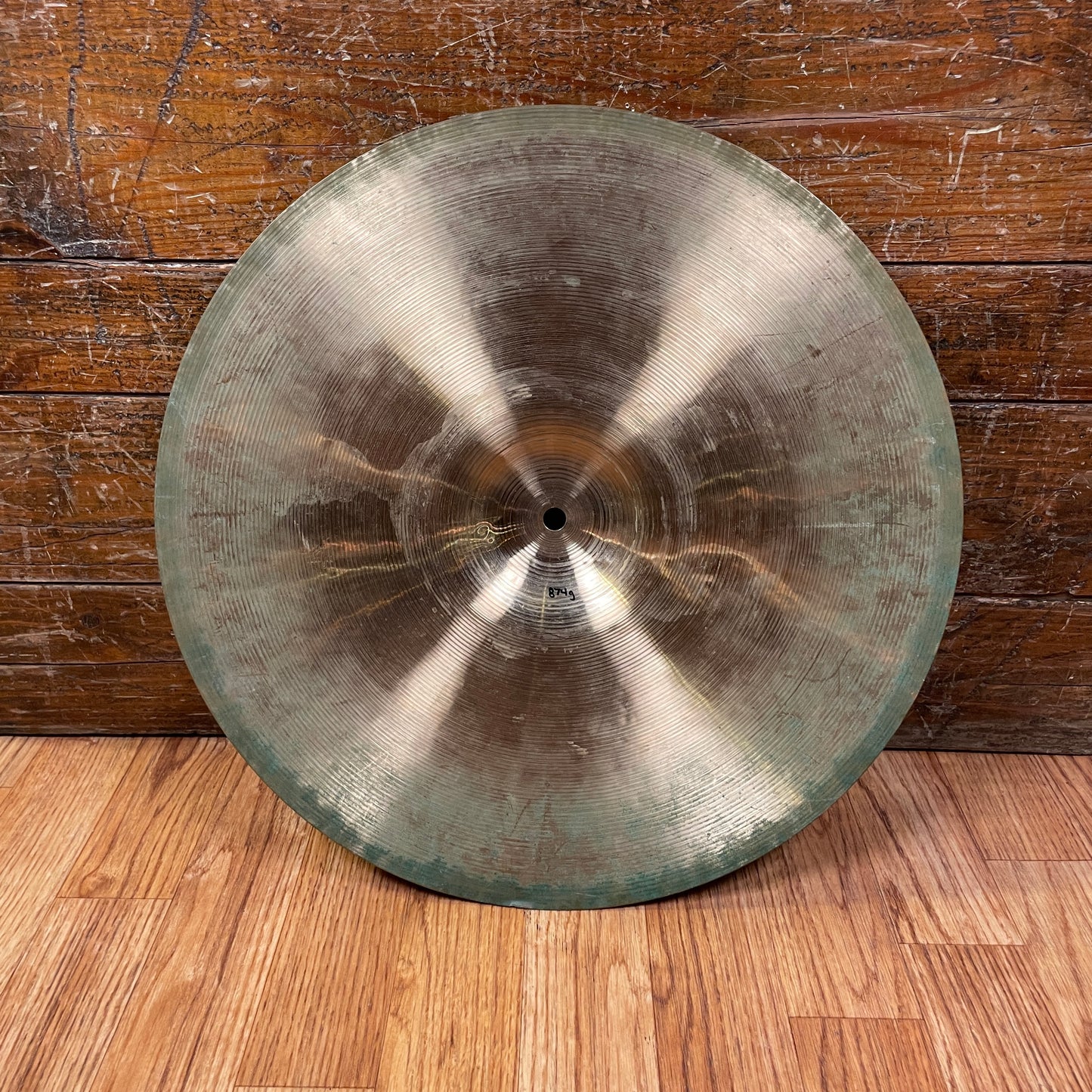 16" Vintage Paiste 404 Crash Cymbal 874g