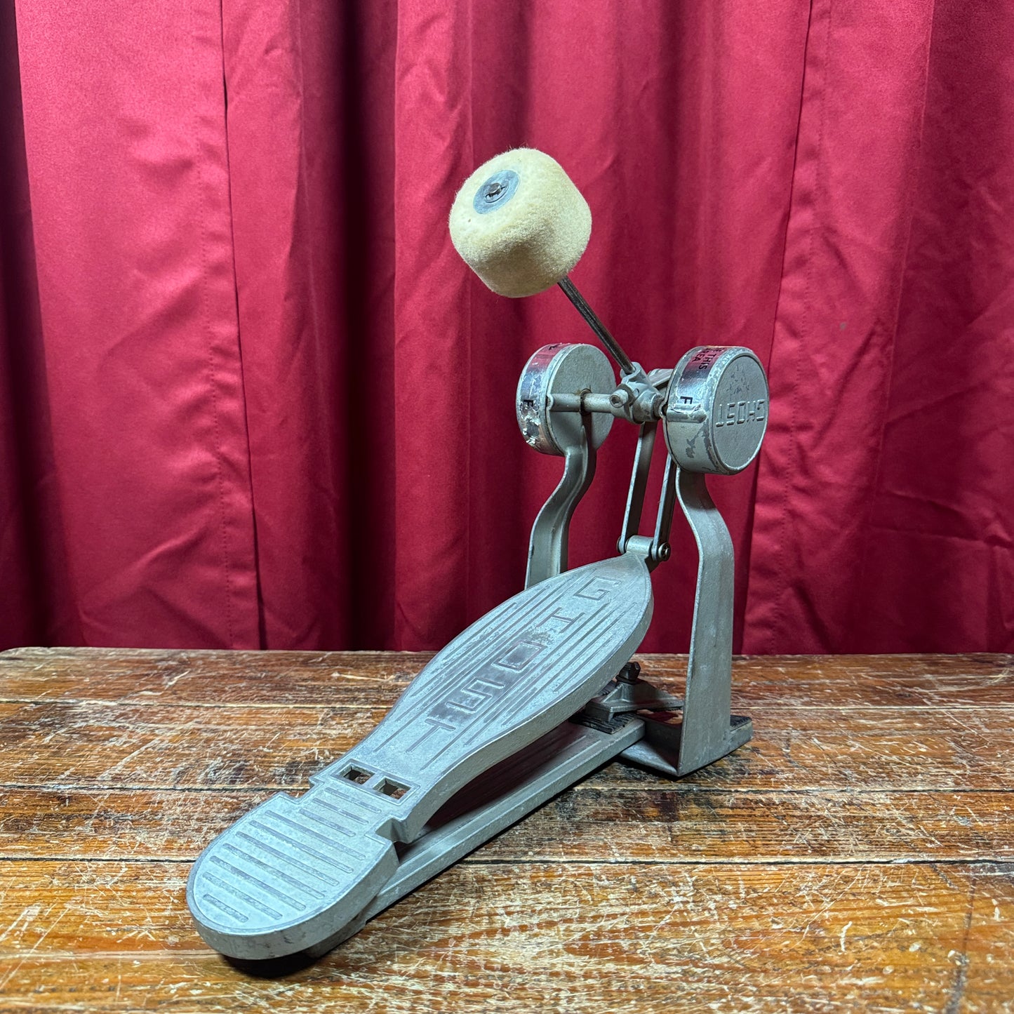 1970s Ghost Bass Drum Pedal 5th Edition Pre-Ludwig
