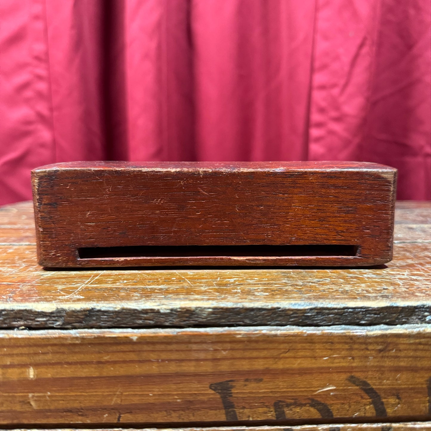 1920s Ludwig 7" Wood Block w/ No. 463 Hoop Mount Block Holder