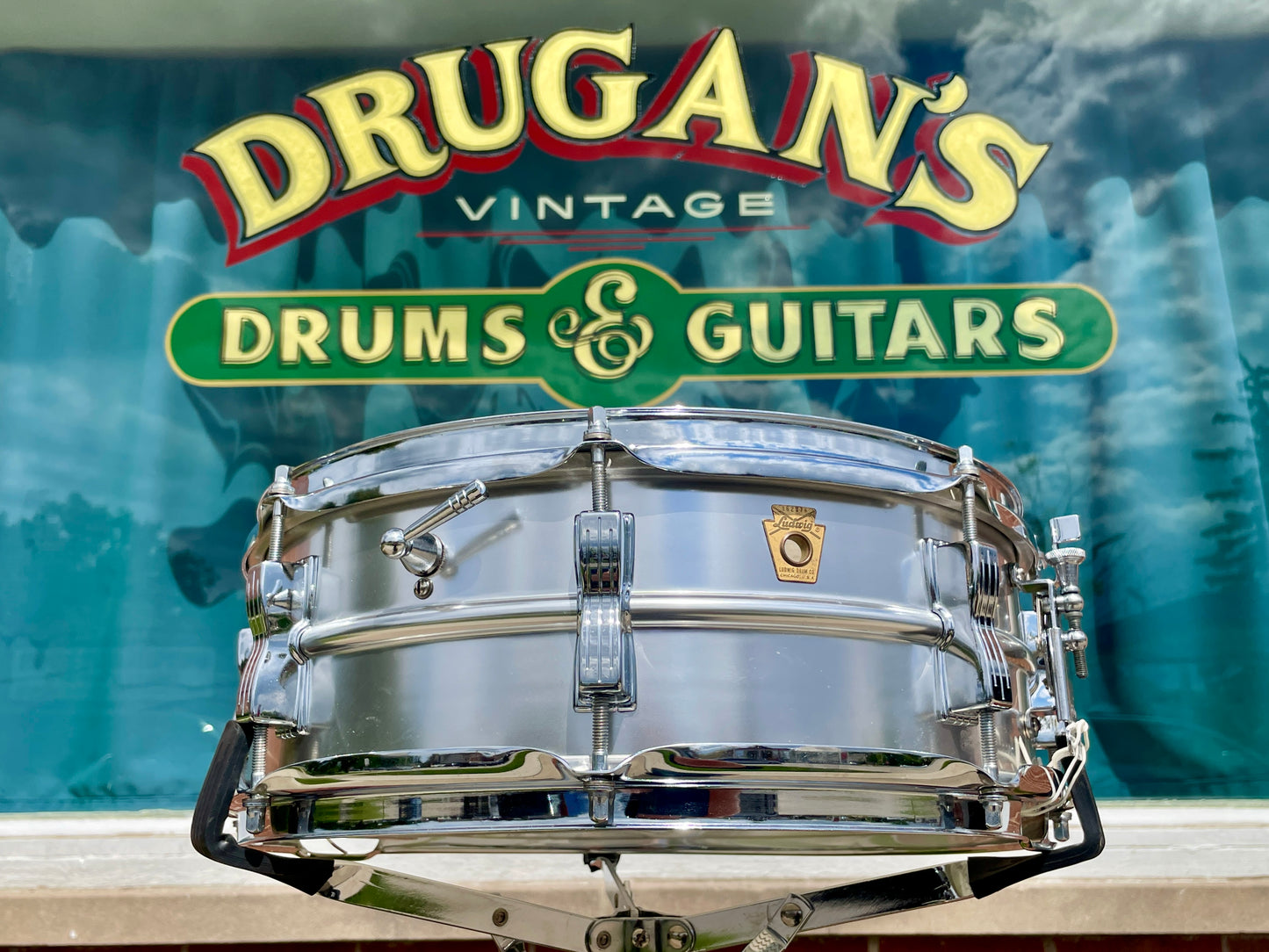 1966 Ludwig 5x14 Acrolite No. 404 Snare Drum *CLEAN*
