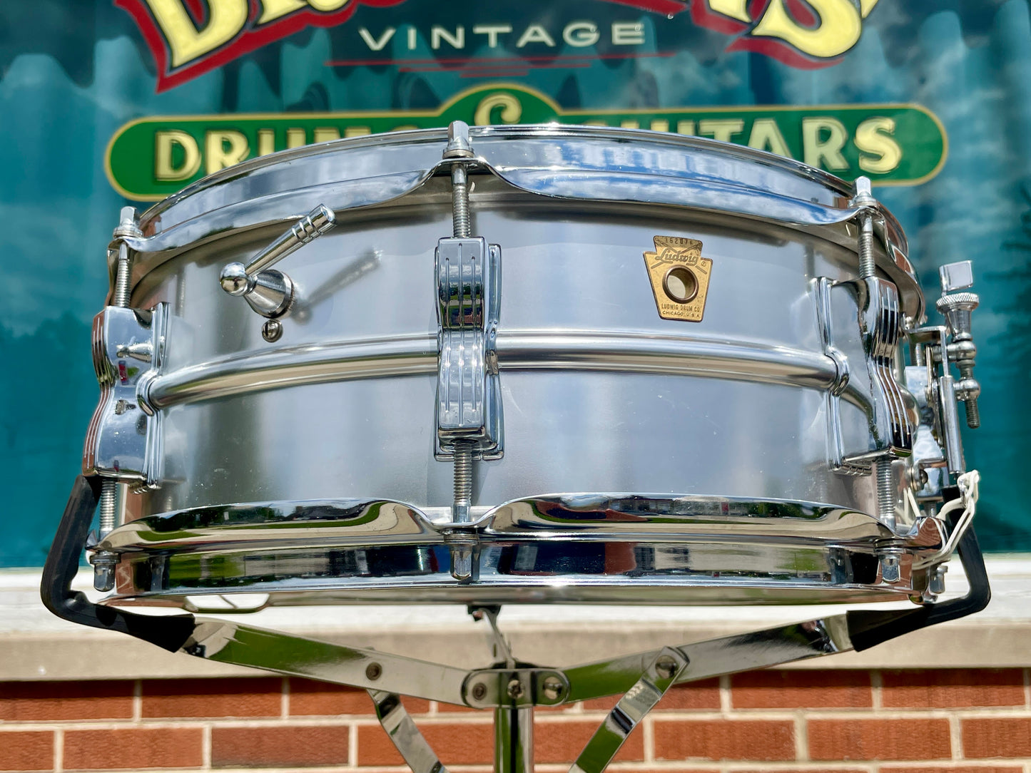1966 Ludwig 5x14 Acrolite No. 404 Snare Drum *CLEAN*