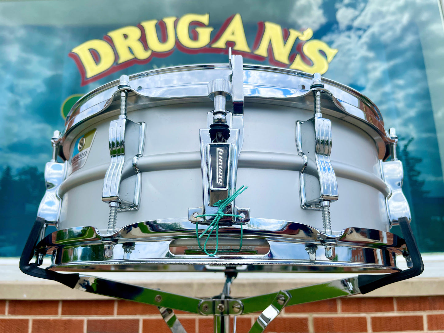1970s-1980s Ludwig 5x14 Acrolite No. 404 Snare Drum