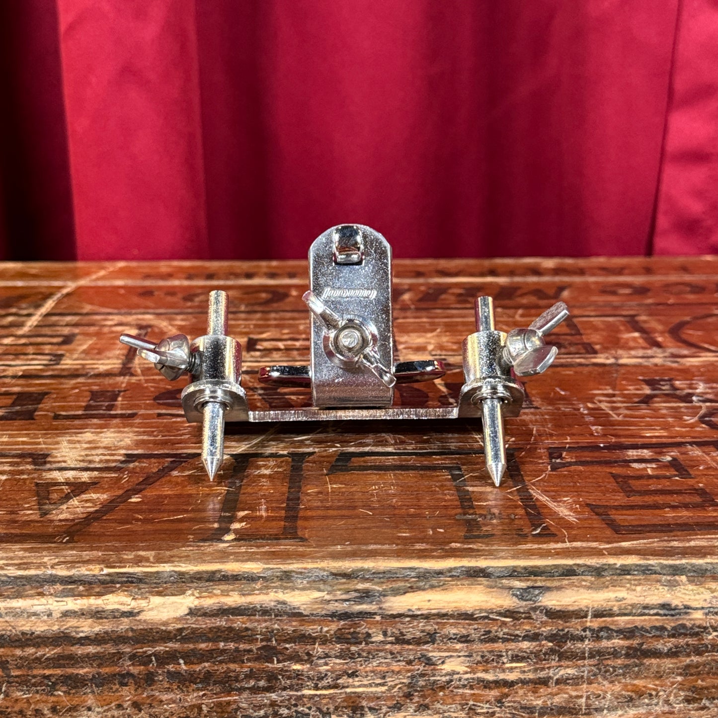 1970s Ludwig Bass Drum Anchor No. 1304-1 Chrome