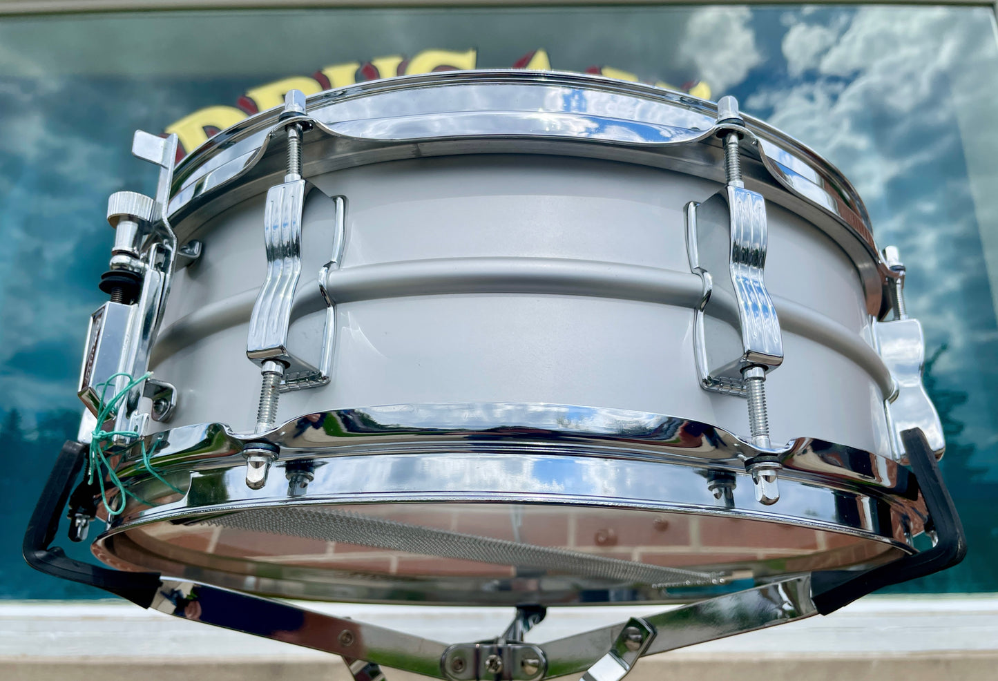 1970s-1980s Ludwig 5x14 Acrolite No. 404 Snare Drum