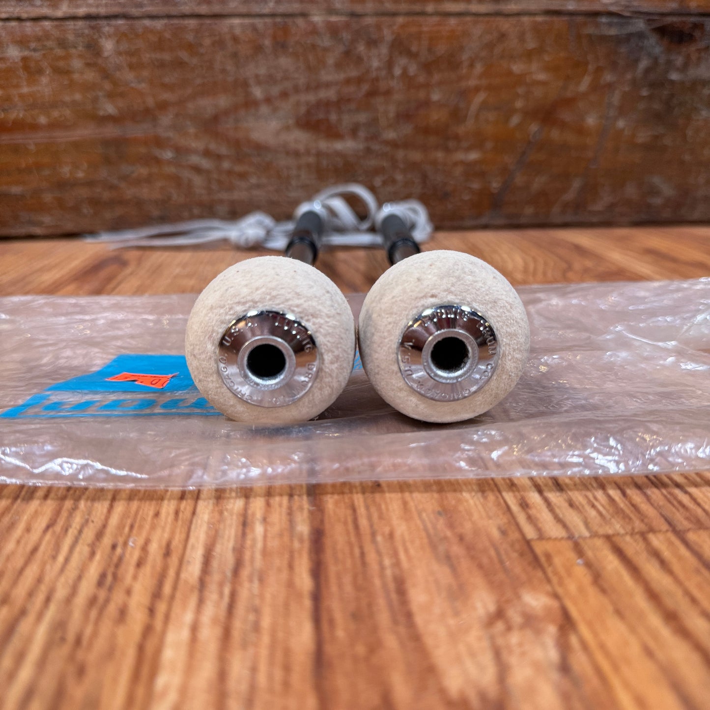 1970s Ludwig No. 2333 Tenor Drum Sticks Marching Mallet Pair