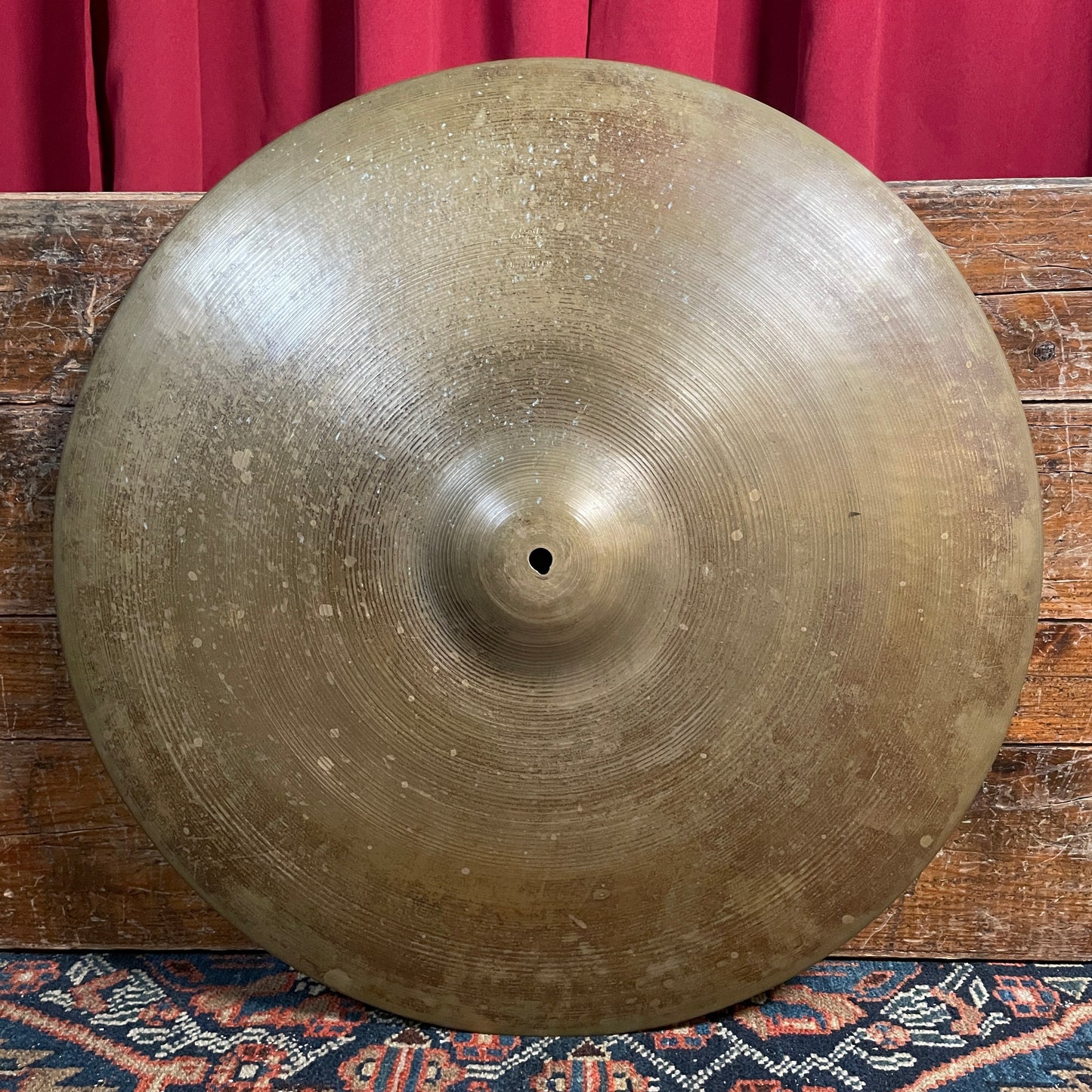 20" Zildjian A 1940s-1950s Trans Stamp Ride Cymbal 1984g *Video Demo*