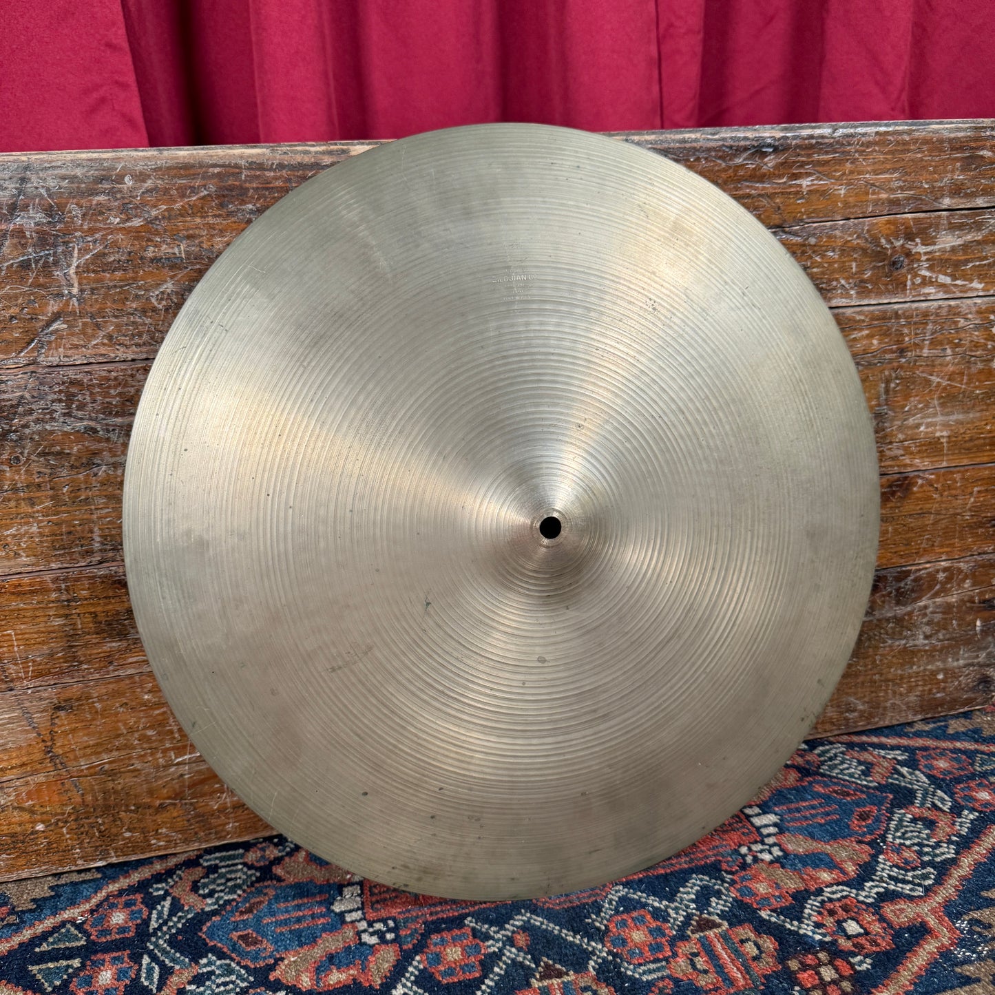 18" Zildjian A 1960s Mini Cup Ride Cymbal 2004g *Video Demo*