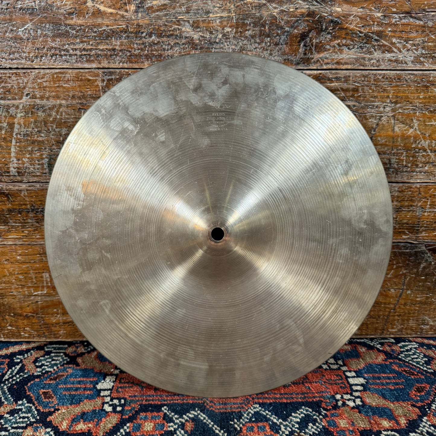 14" Zildjian A 1970s New Beat Hi-Hat Cymbal Pair 1090g/1126g *Video Demo*