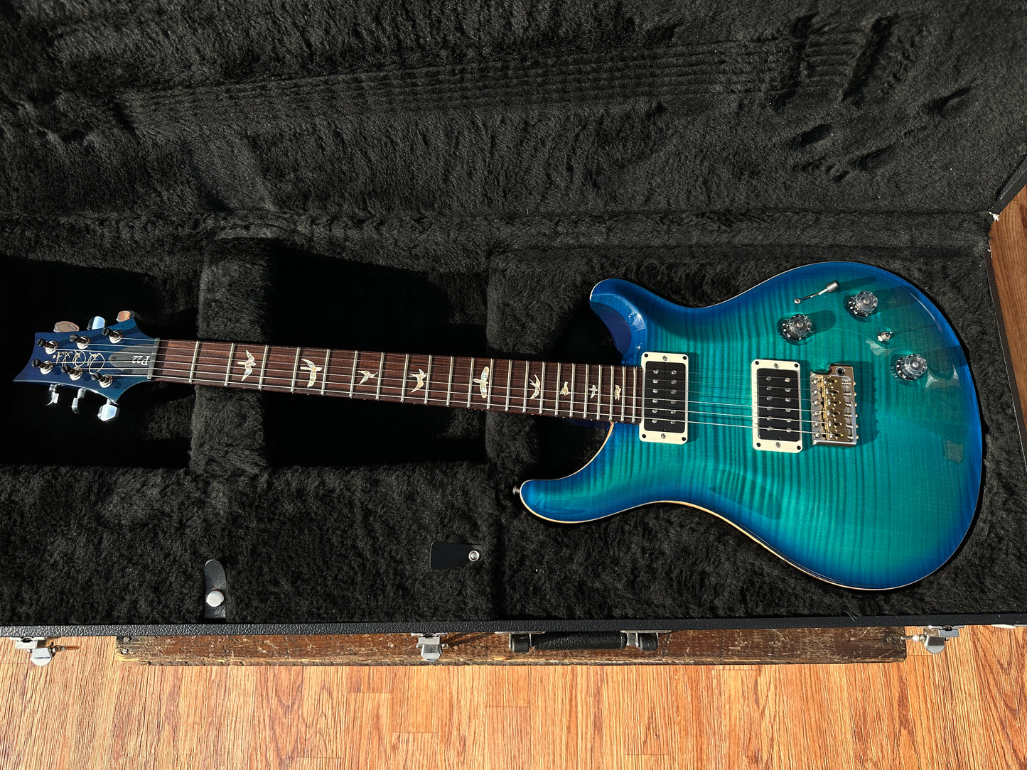 2013 PRS 10-Top P22 Makena Blue w/ Piezo Pickup & Tremolo Custom 22