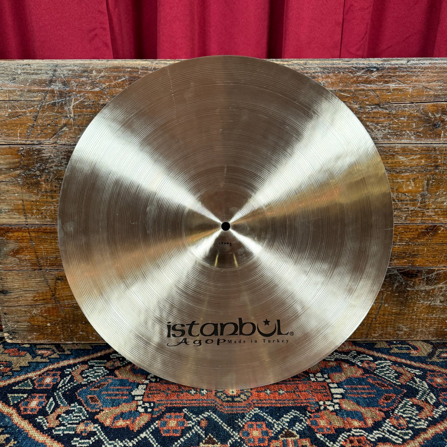18" Istanbul Agop Xist Natural Crash Cymbal 1500g *Video Demo*