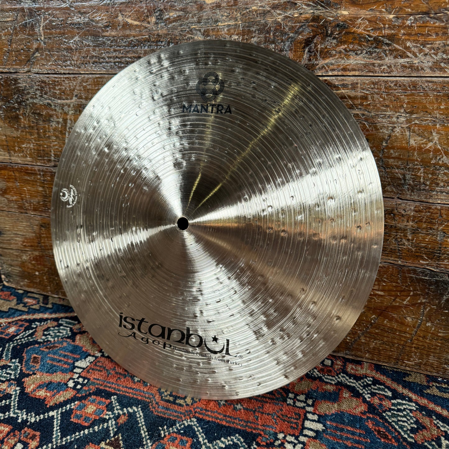 15" Istanbul Agop Mantra Cindy Blackman Santana Hi-Hat Cymbal Pair 986g/1180g *Video Demo*