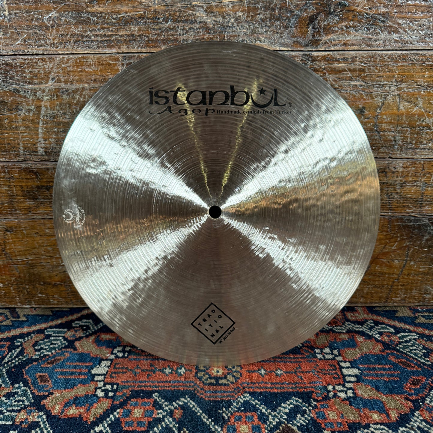 14" Istanbul Agop Traditional Jazz Hi-Hat Cymbal Pair 882g/1096g *Video Demo*