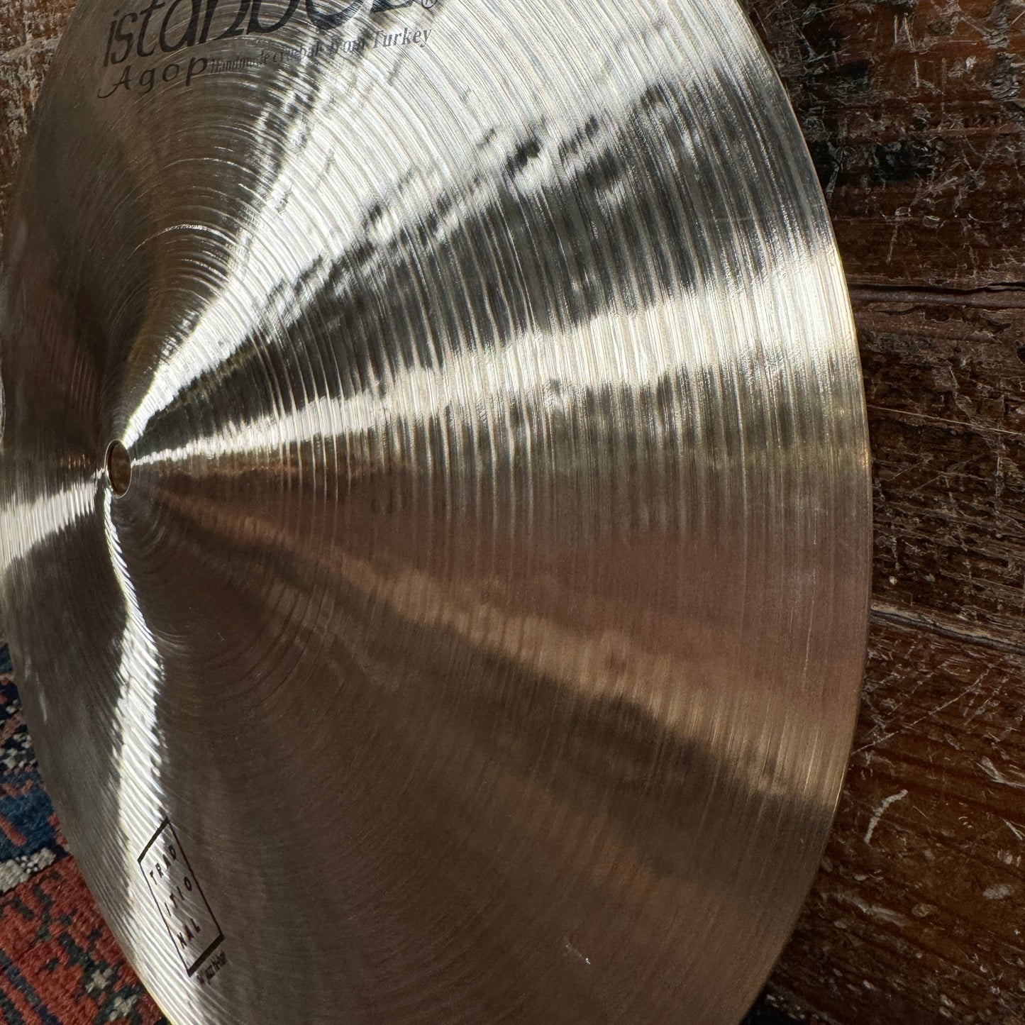 14" Istanbul Agop Traditional Jazz Hi-Hat Cymbal Pair 882g/1096g *Video Demo*