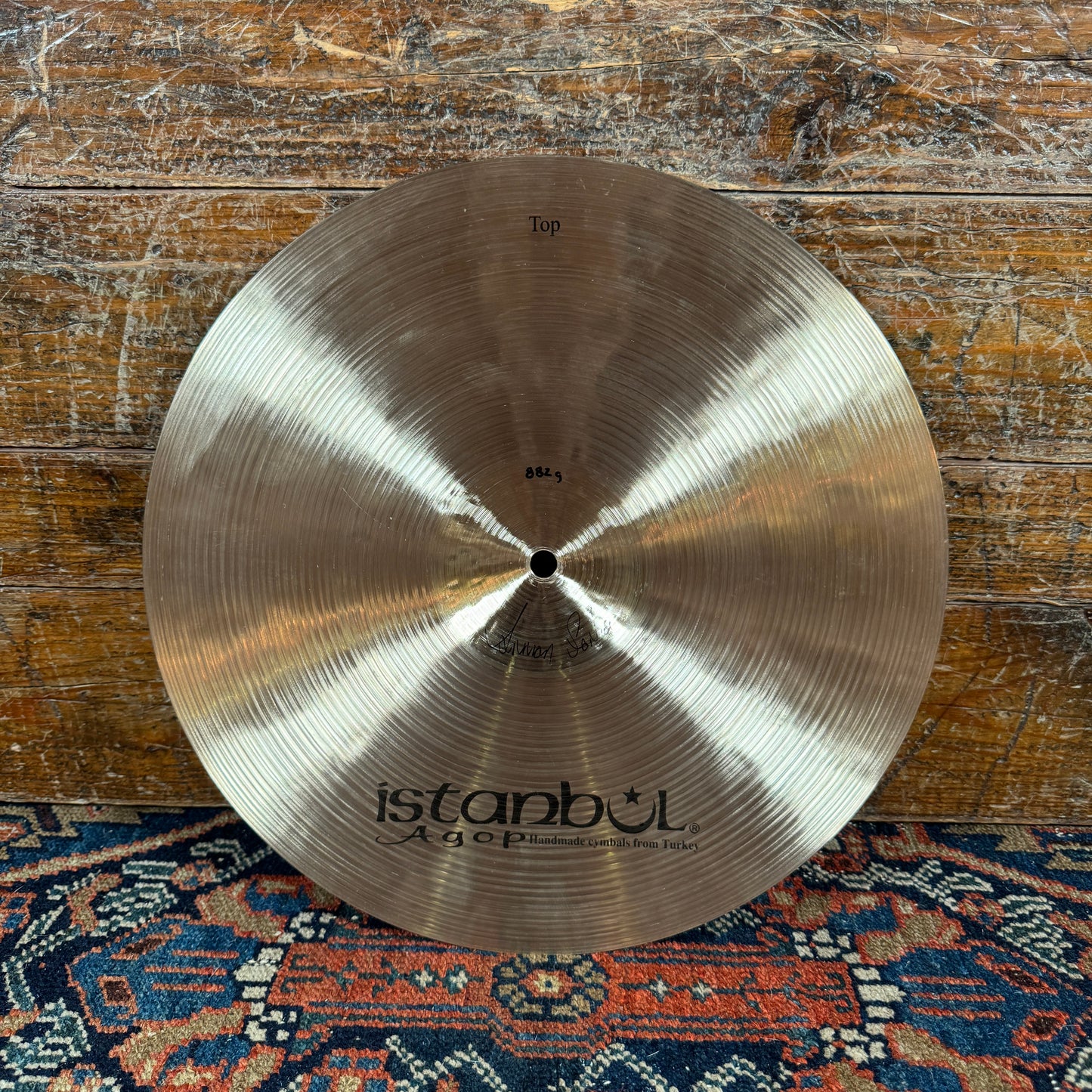 14" Istanbul Agop Traditional Jazz Hi-Hat Cymbal Pair 882g/1096g *Video Demo*