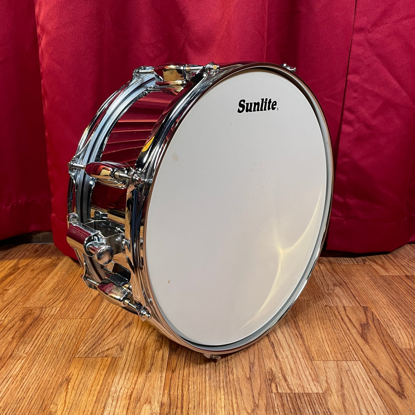 Sunlite 5.5x14 Steel Snare Drum Student Set w/ Stand, Backpack Case, and Sticks