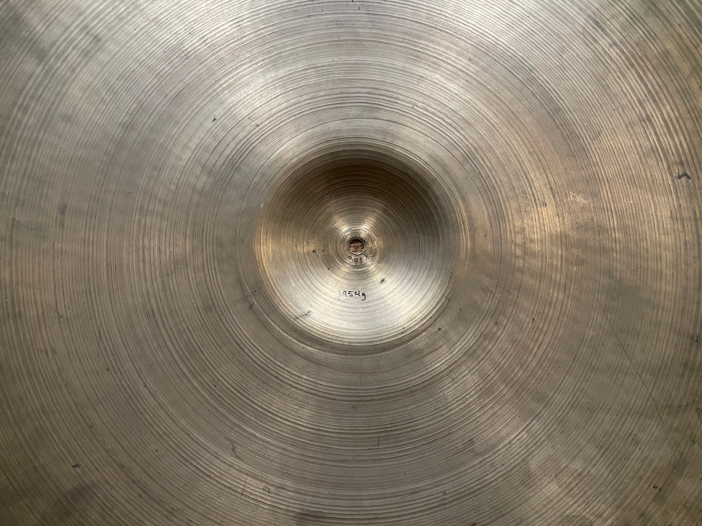 26" Zildjian A 1950s Large Hollow Block Stamp Extra Thin Ride Cymbal 3954g *Video Demo*