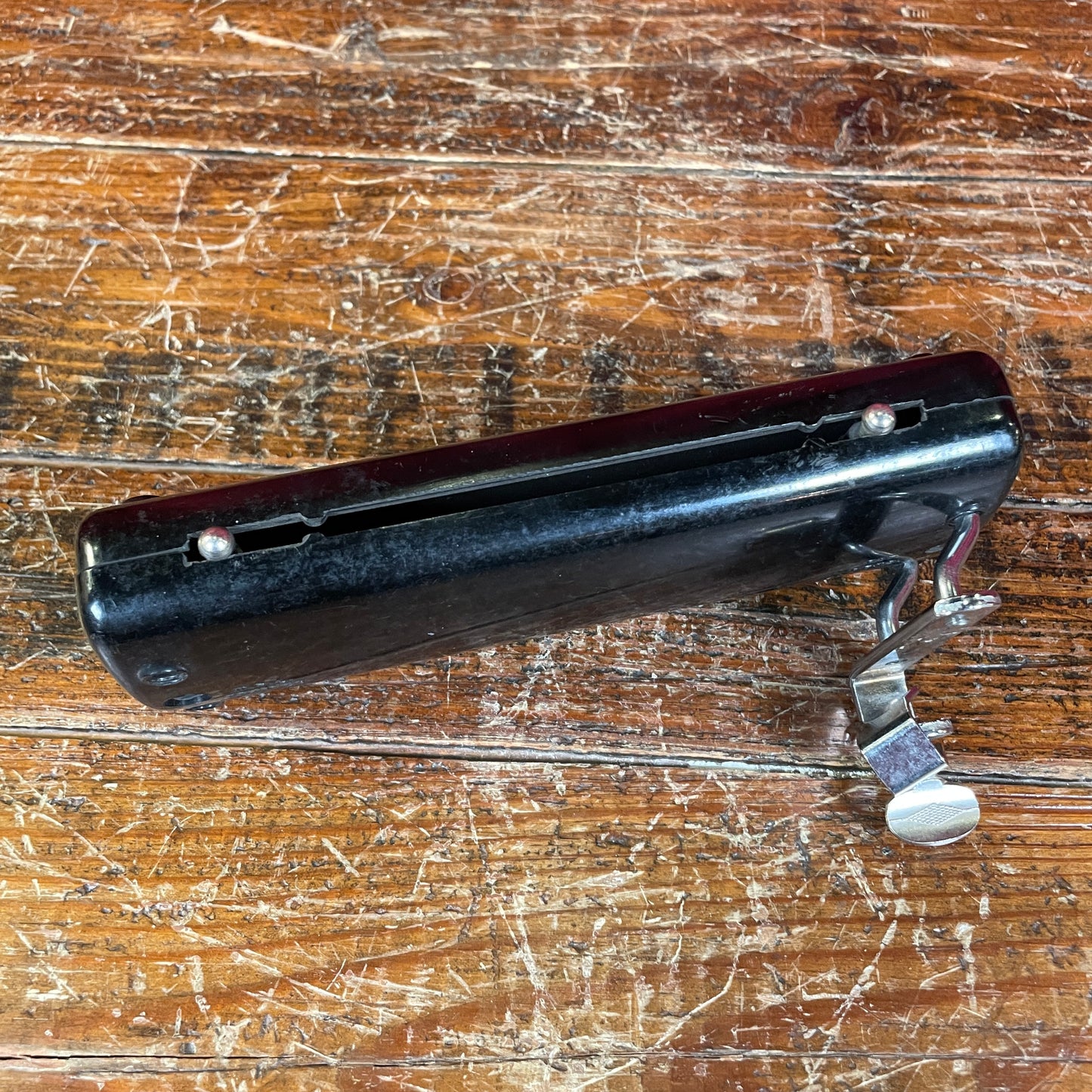 Vintage WFL Ludwig No. 777 Tunable Ebonite Tone Block with Mount