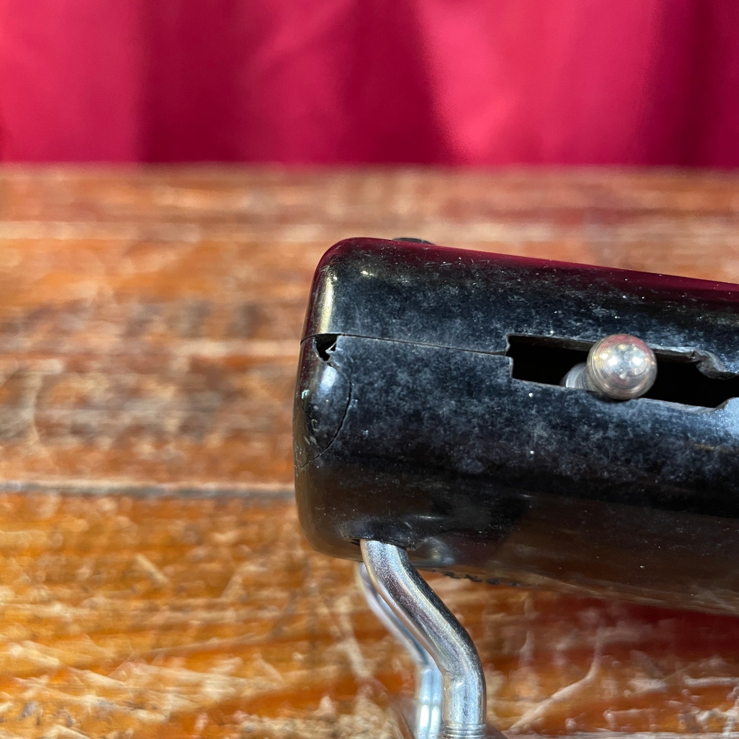 Vintage WFL Ludwig No. 777 Tunable Ebonite Tone Block with Mount