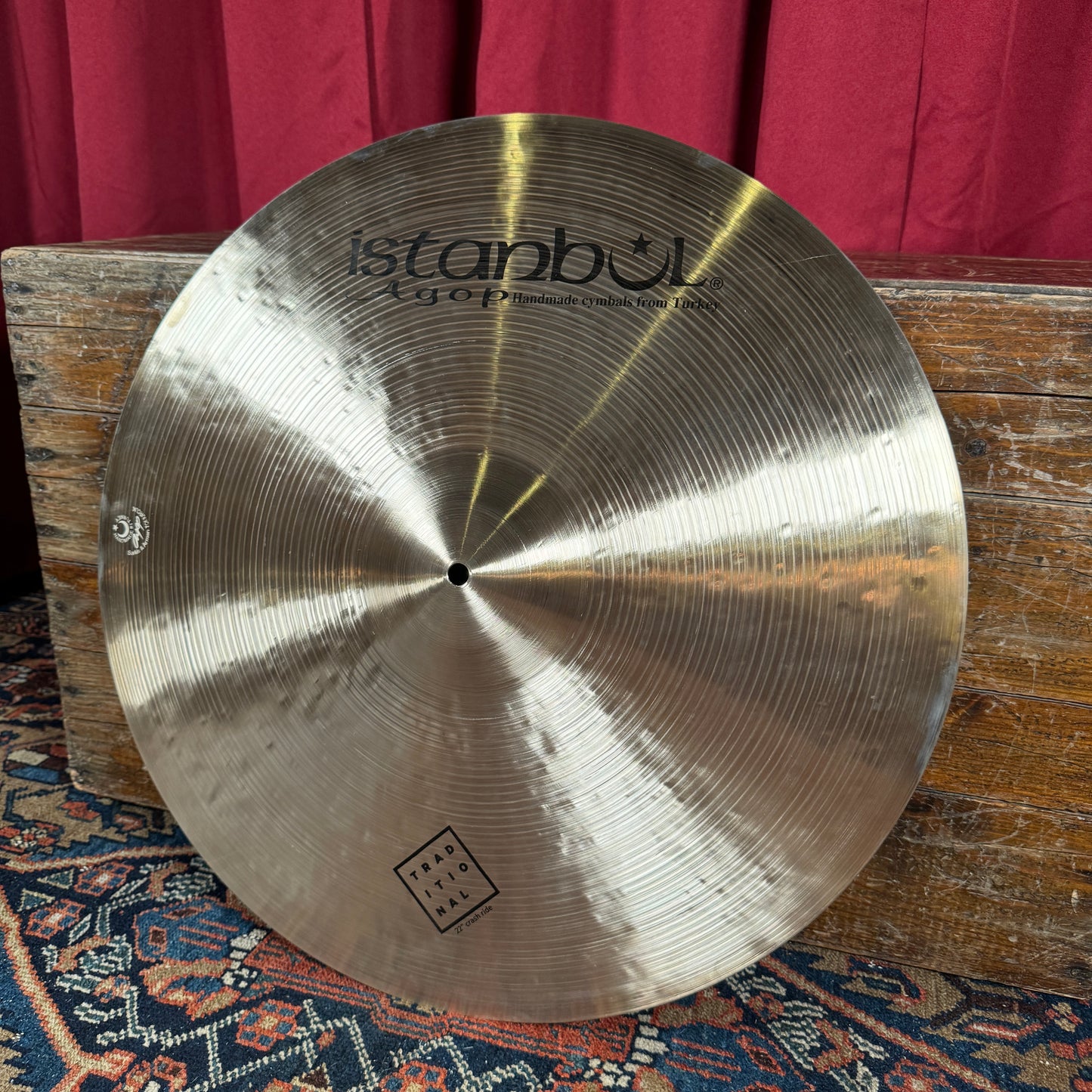 22" Istanbul Agop Traditional Crash Ride Cymbal 2302g *Video Demo*
