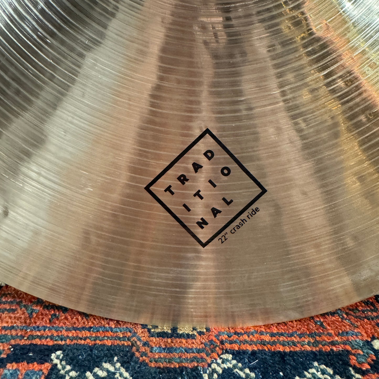 22" Istanbul Agop Traditional Crash Ride Cymbal 2302g *Video Demo*