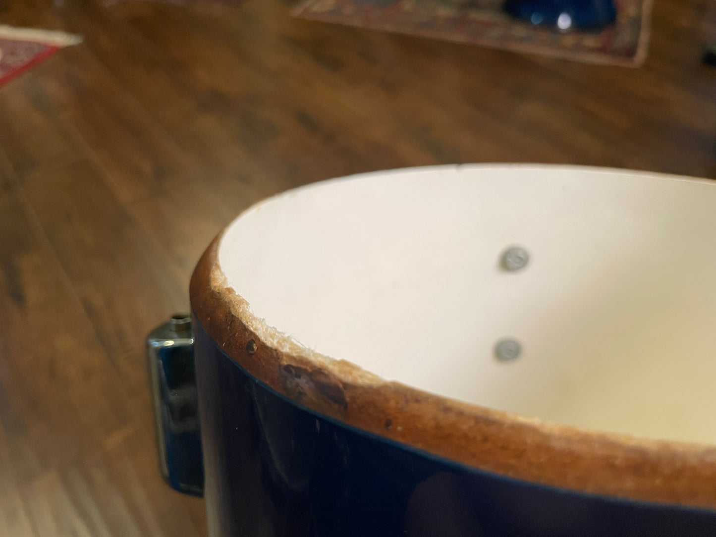 1970s North Drums Nexus Drum Set Blue 6/8/10/12/14/22 *Video Demo*