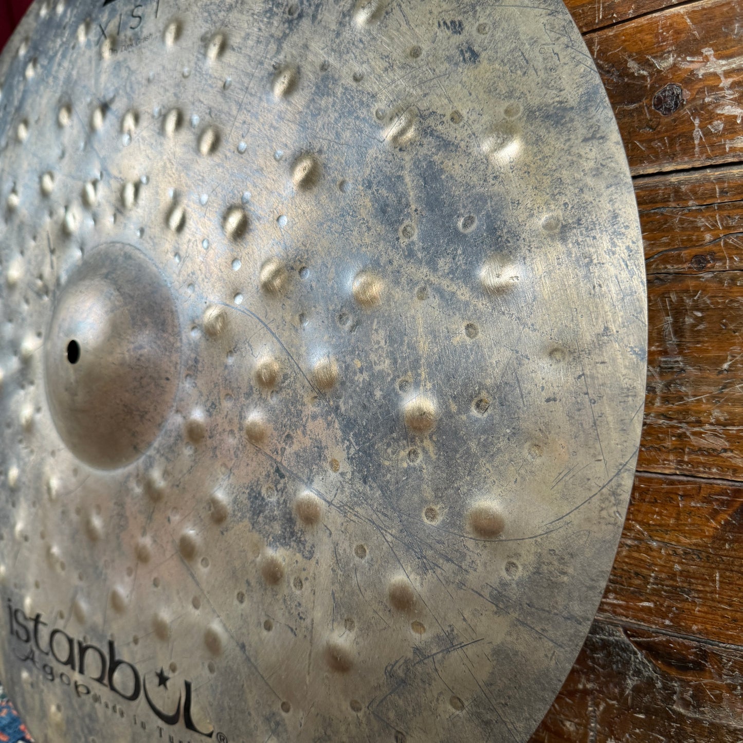 22" Istanbul Agop Xist Dry Dark Crash Cymbal 1788g *Video Demo*