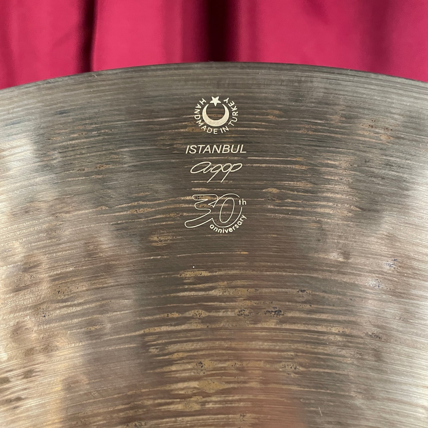 22" Istanbul Agop 30th Anniversary Ride Cymbal 2370g *Video Demo*