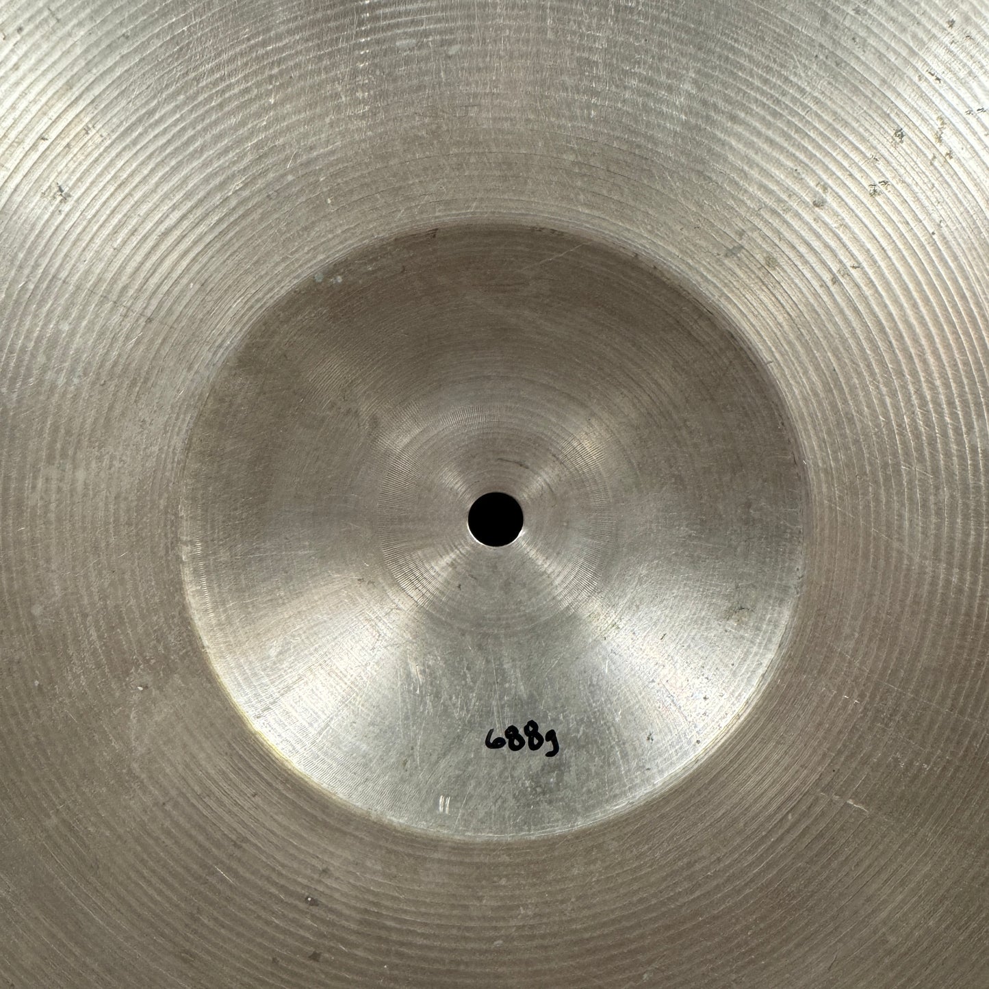 14" Zanchi F&F Vibra 1950s Hi-Hat Single / Crash Cymbal 688g Made in Italy *Video Demo*
