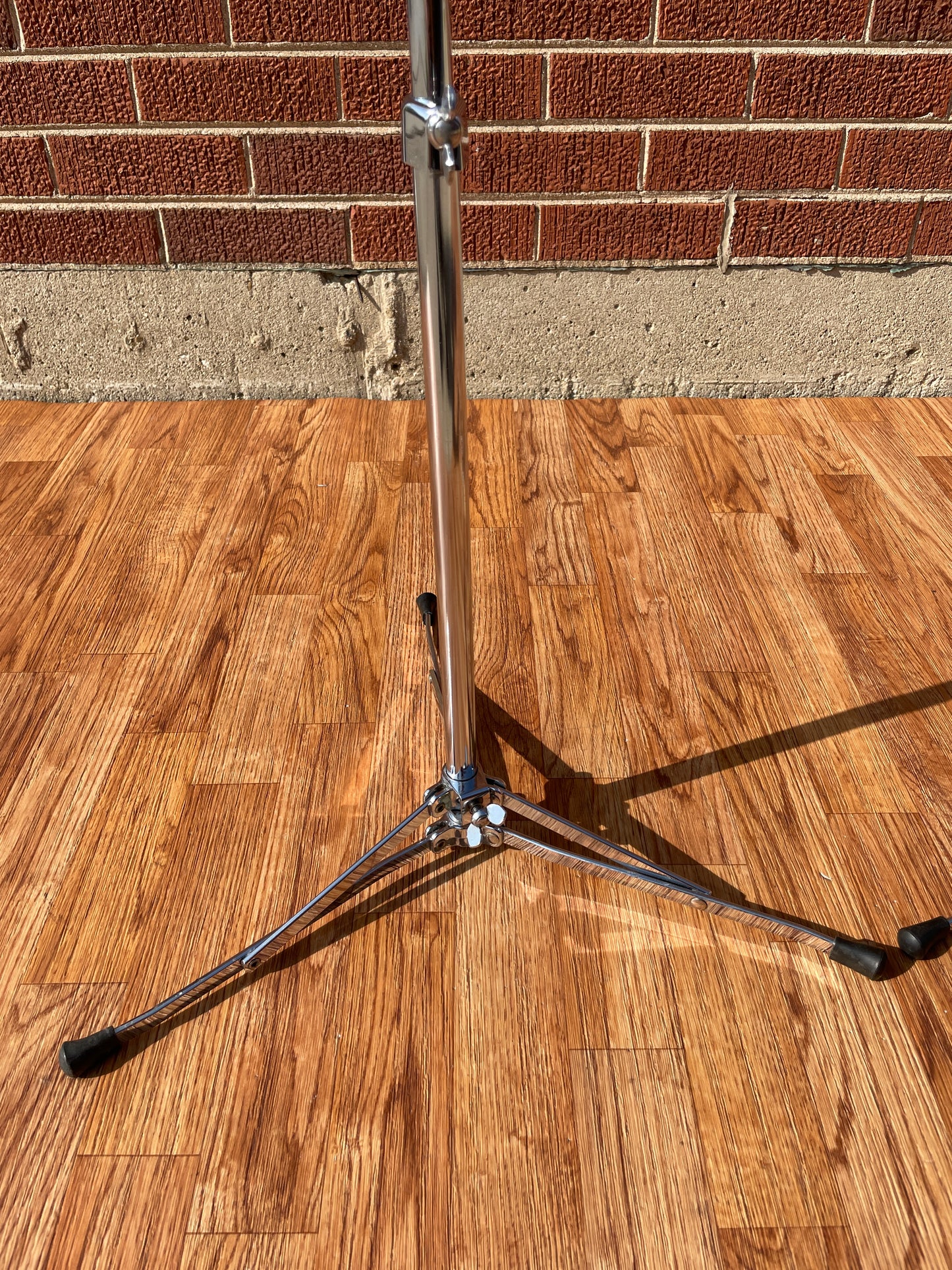 1960s Ludwig No. 1400 Straight Flat Base Cymbal Stand Pair (2 pcs)