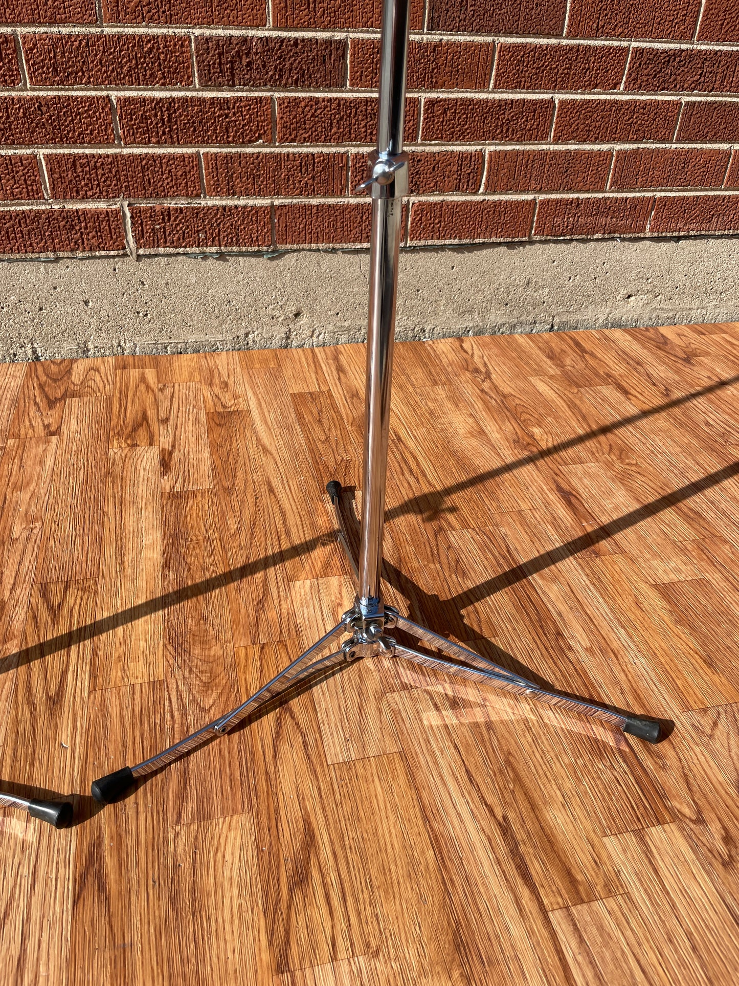 1960s Ludwig No. 1400 Straight Flat Base Cymbal Stand Pair (2 pcs)