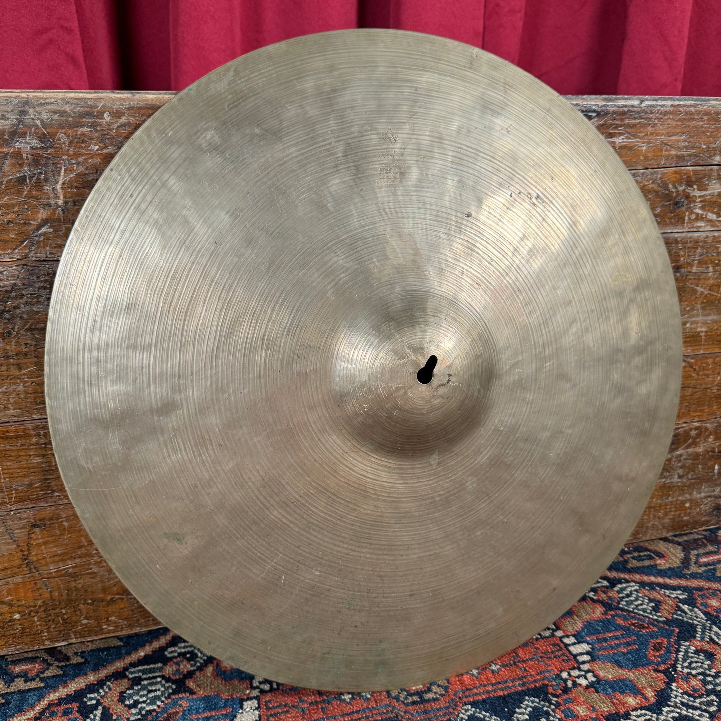 20" K. Zildjian Istanbul 1950s Intermediate Stamp Ride Cymbal 2280g *Video Demo*