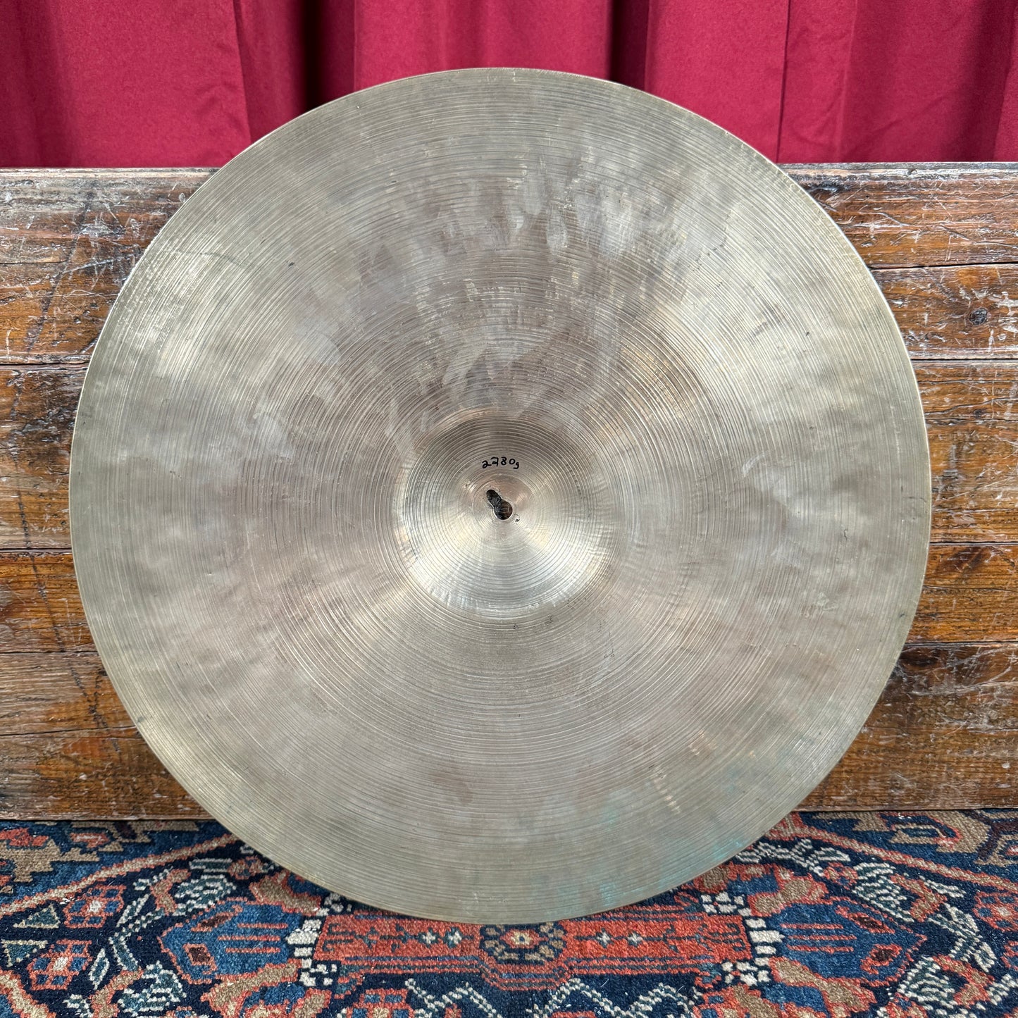 20" K. Zildjian Istanbul 1950s Intermediate Stamp Ride Cymbal 2280g *Video Demo*