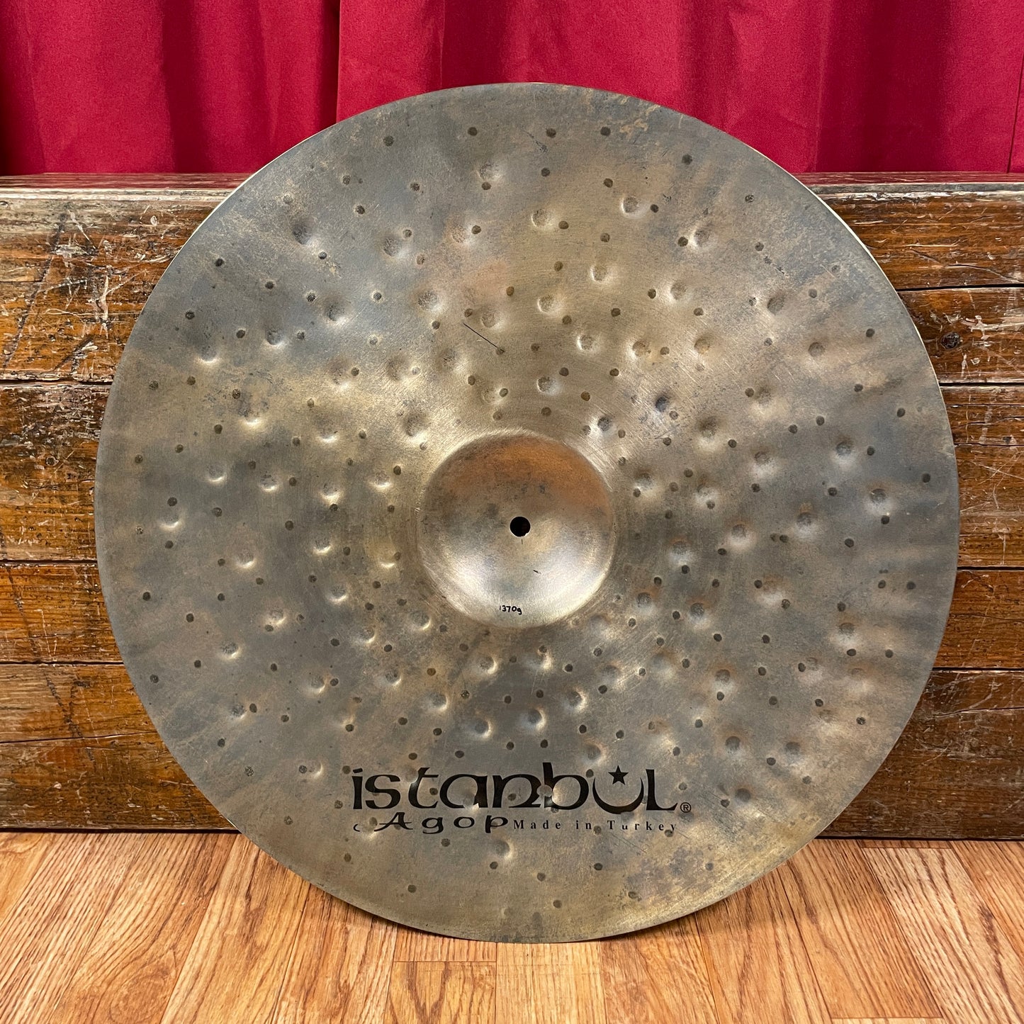 20" Istanbul Agop Xist Dry Dark Crash Cymbal 1370g *Video Demo*