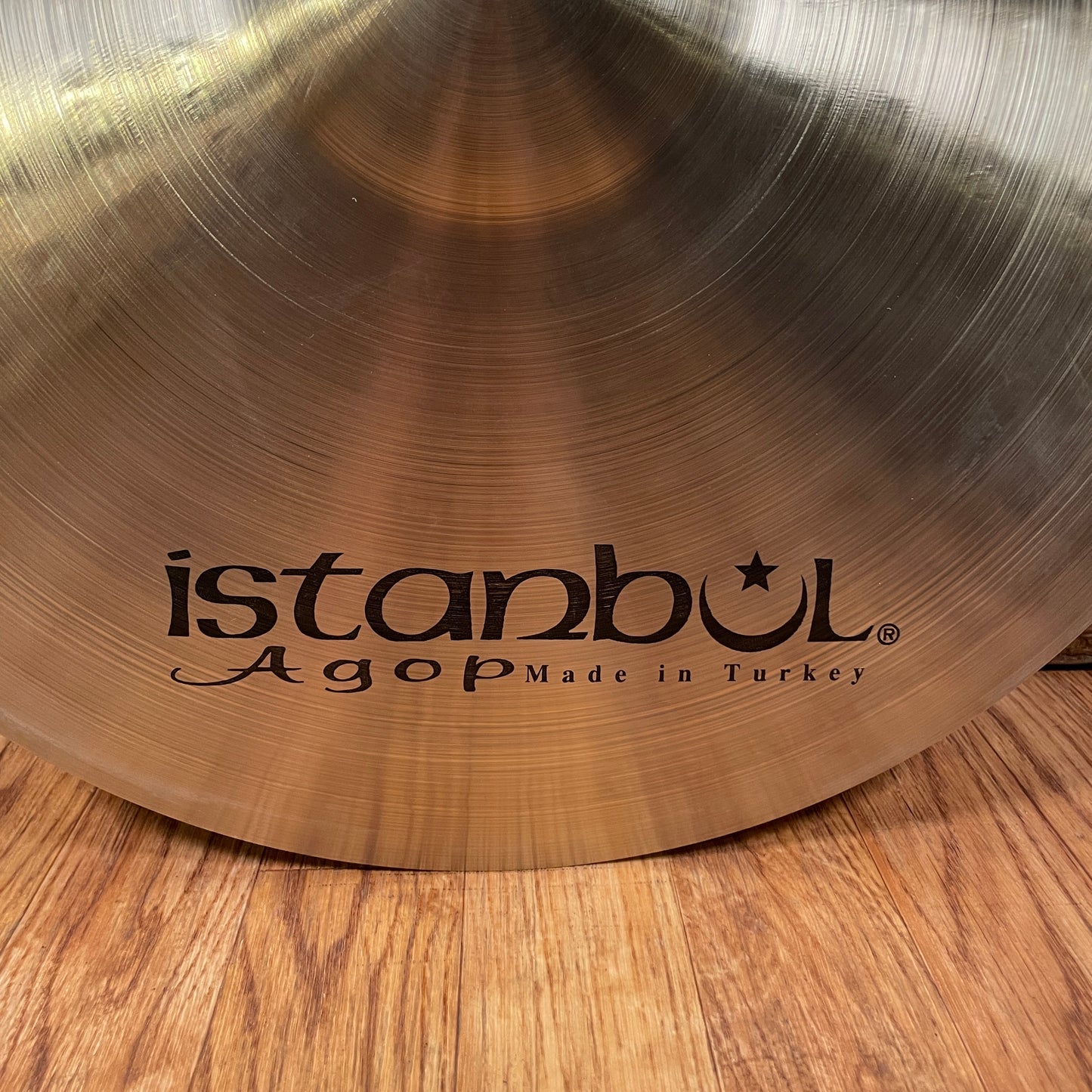 20" Istanbul Agop Xist Natural Crash Cymbal 1708g *Video Demo*