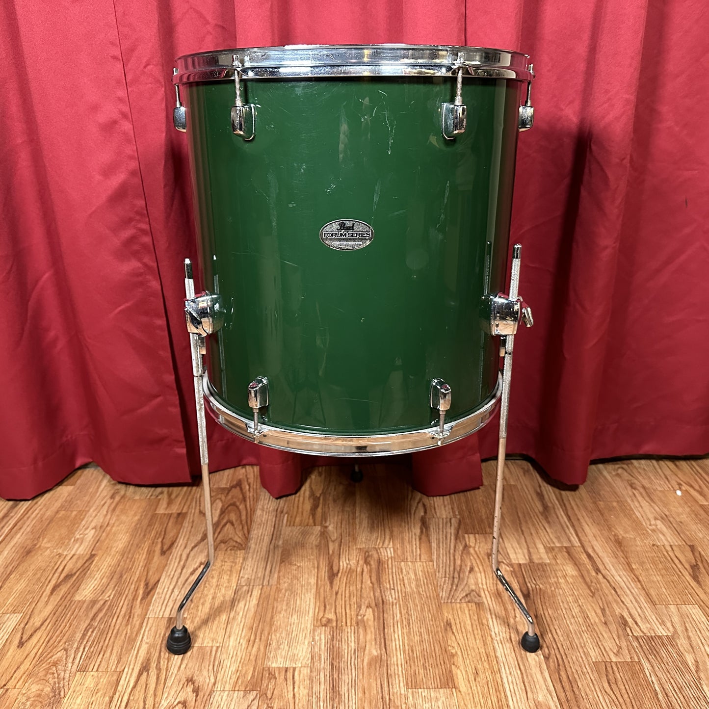 Pearl Forum 16" Floor Tom Drum Alpine Green 16x16