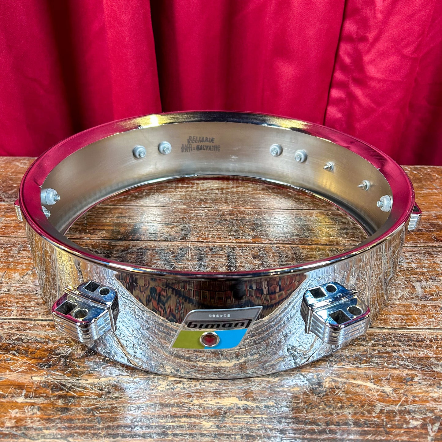 1970s Ludwig 3x13 No. 405 Piccolo Snare Drum Chrome