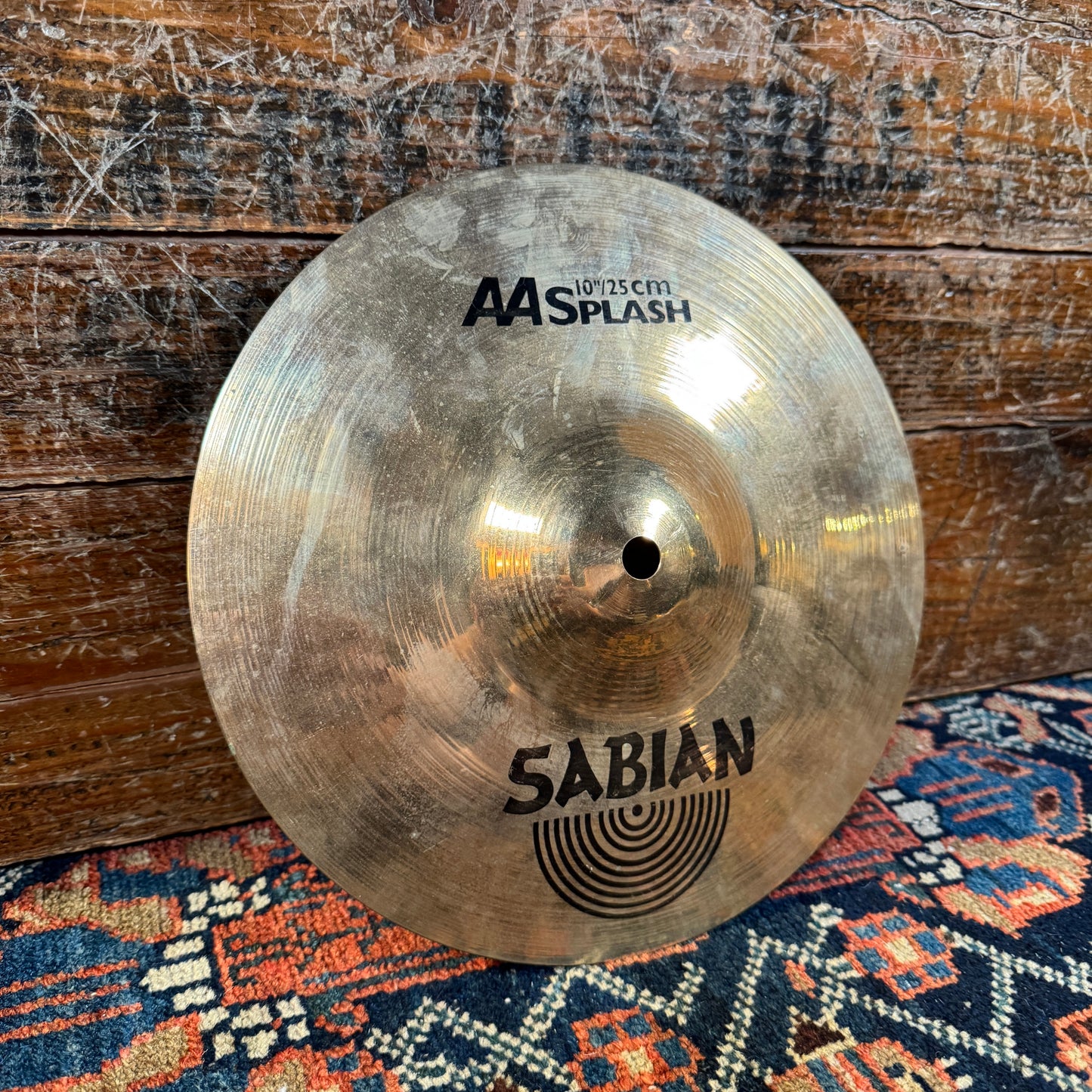 10" Sabian AA Splash Cymbal 242g Brilliant *Video Demo*