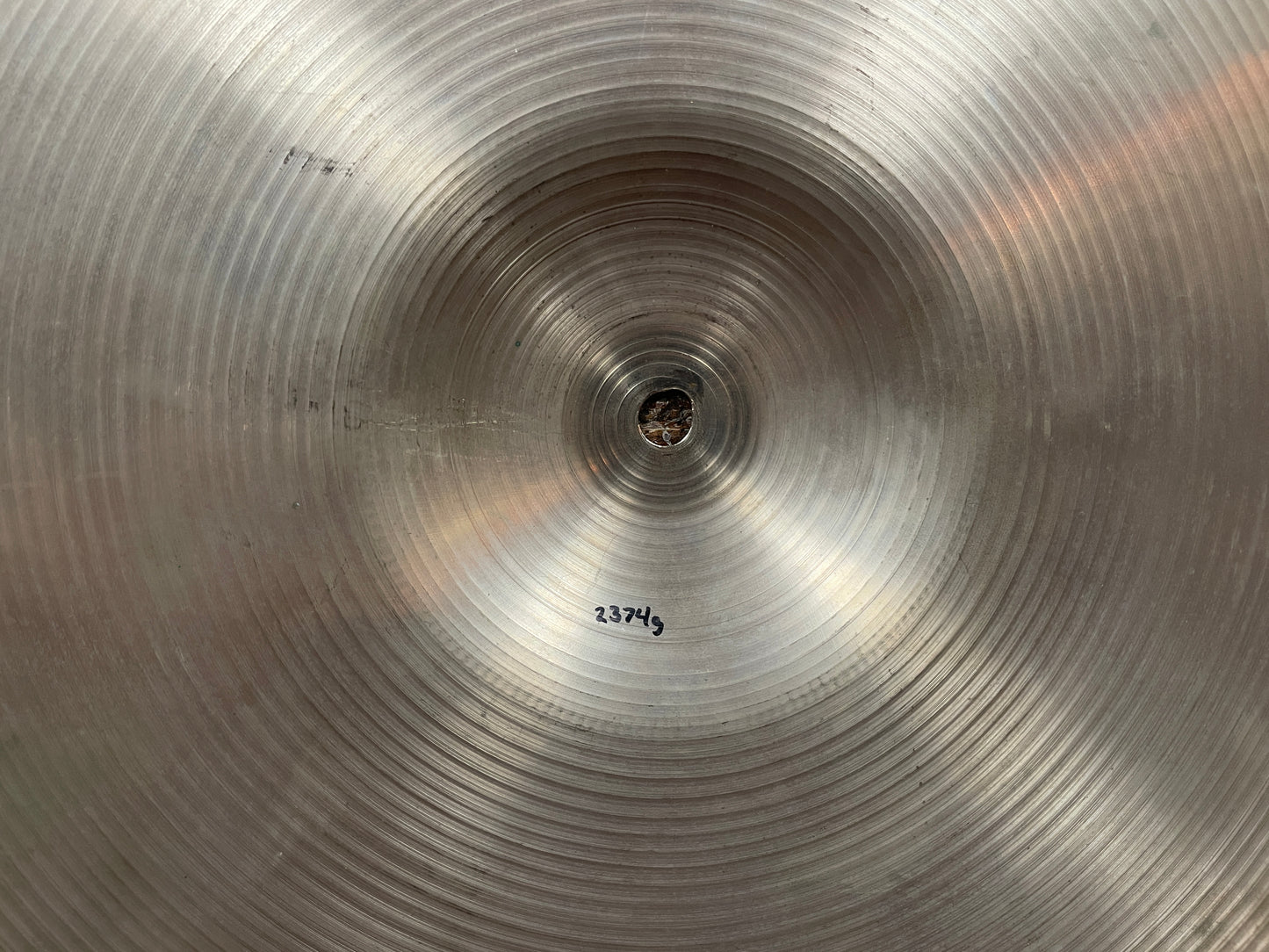 20" Paiste Formula 602 Pre-Serial 1960s Ride Cymbal 2374g *Video Demo*