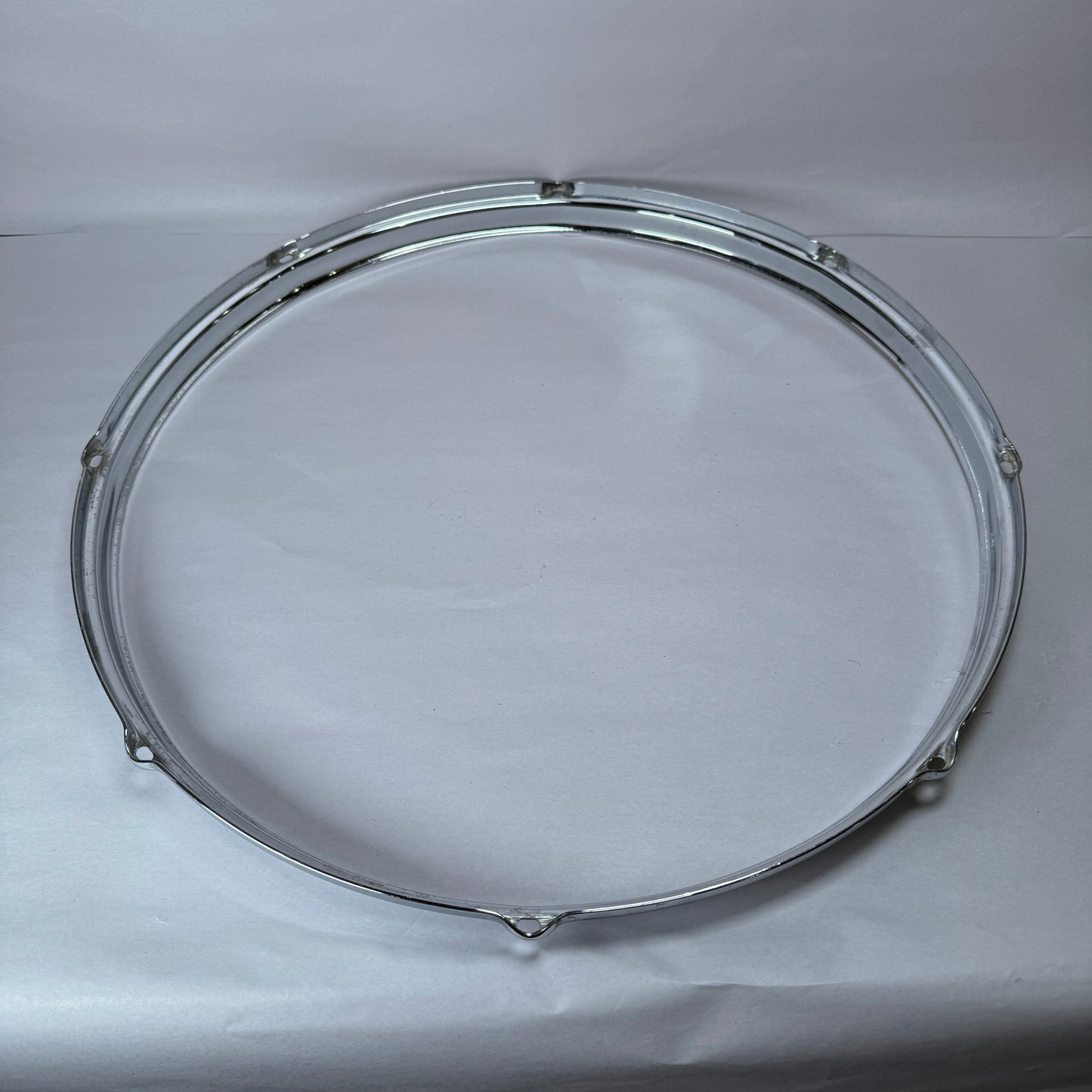 1950s-1960s 18" Slingerland 8-Lug Stick Saver Floor Tom Hoop Pair COB