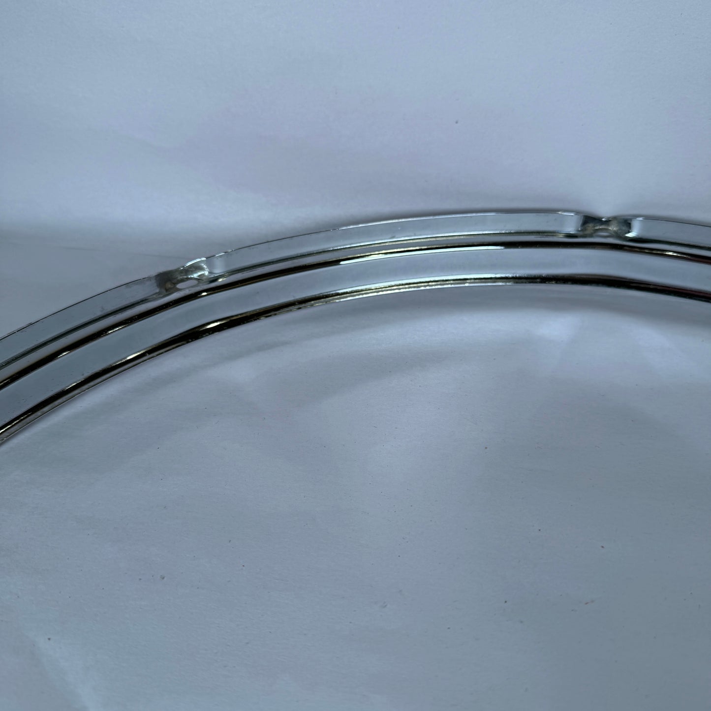 1950s-1960s 18" Slingerland 8-Lug Stick Saver Floor Tom Hoop Pair COB