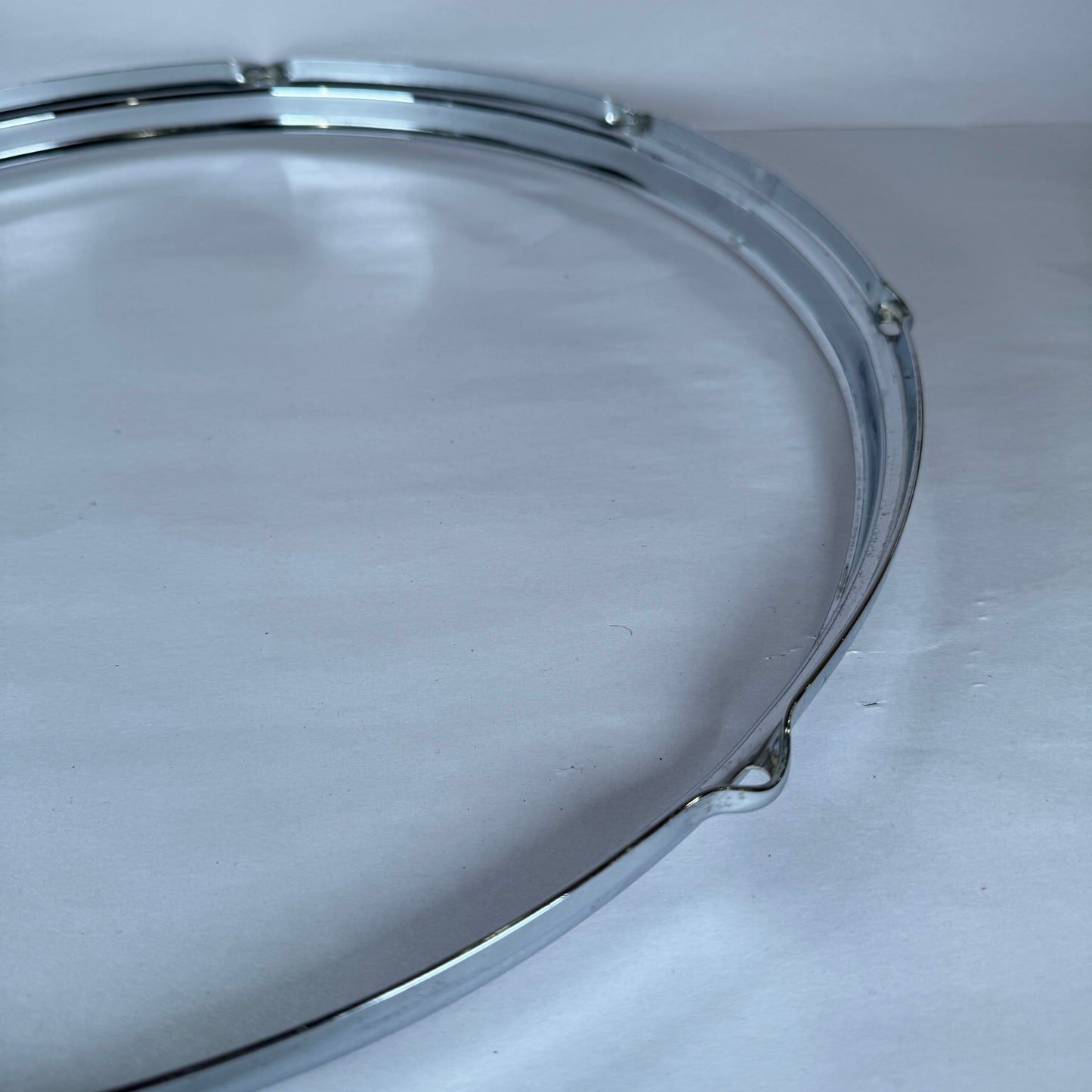 1950s-1960s 18" Slingerland 8-Lug Stick Saver Floor Tom Hoop Pair COB