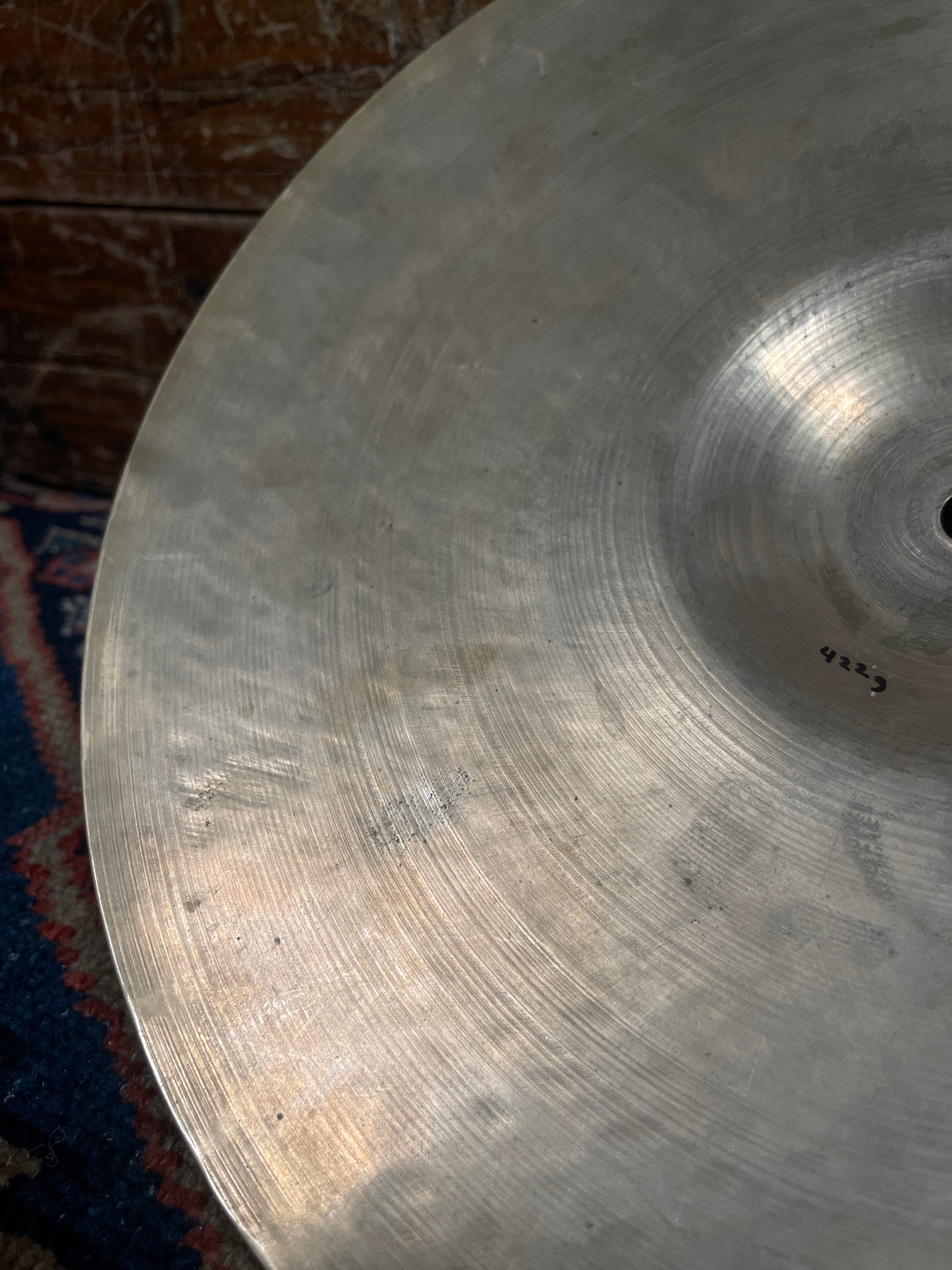 12" Zildjian A 1930s 1st / 2nd / Pre-Trans Stamp Splash Cymbal 422g *Video Demo*