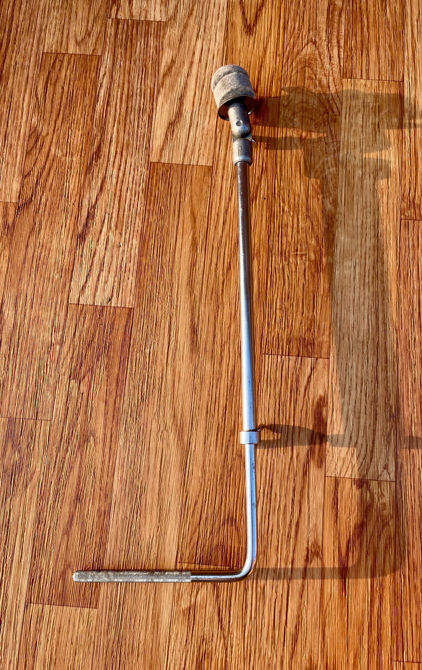 1960s Slingerland No. 599 Adjustable Bass Drum Mount L-Arm Cymbal Holder