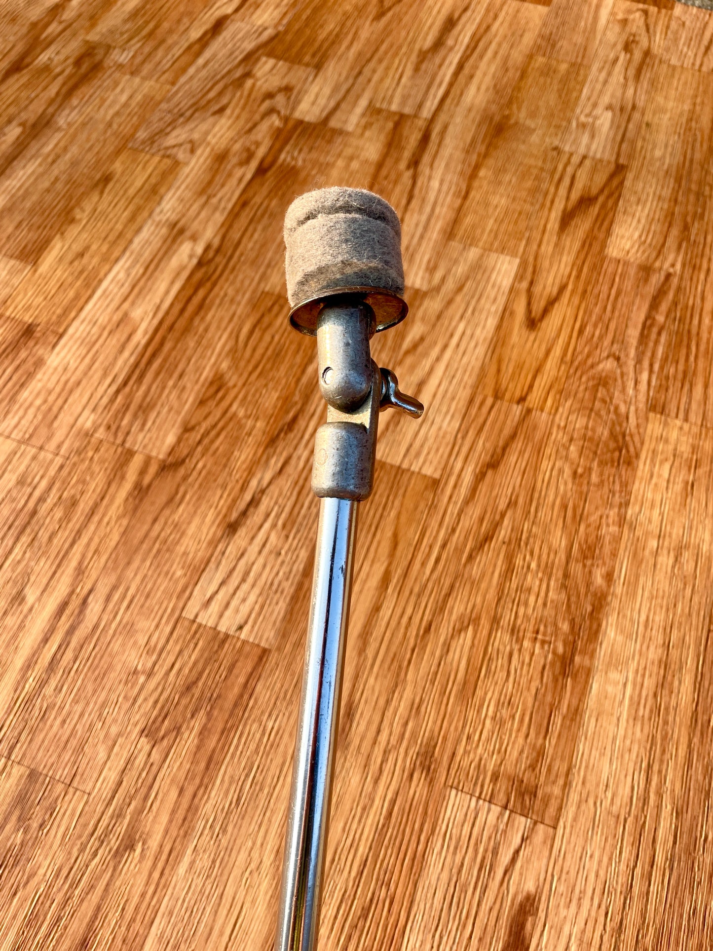 1960s Slingerland No. 599 Adjustable Bass Drum Mount L-Arm Cymbal Holder