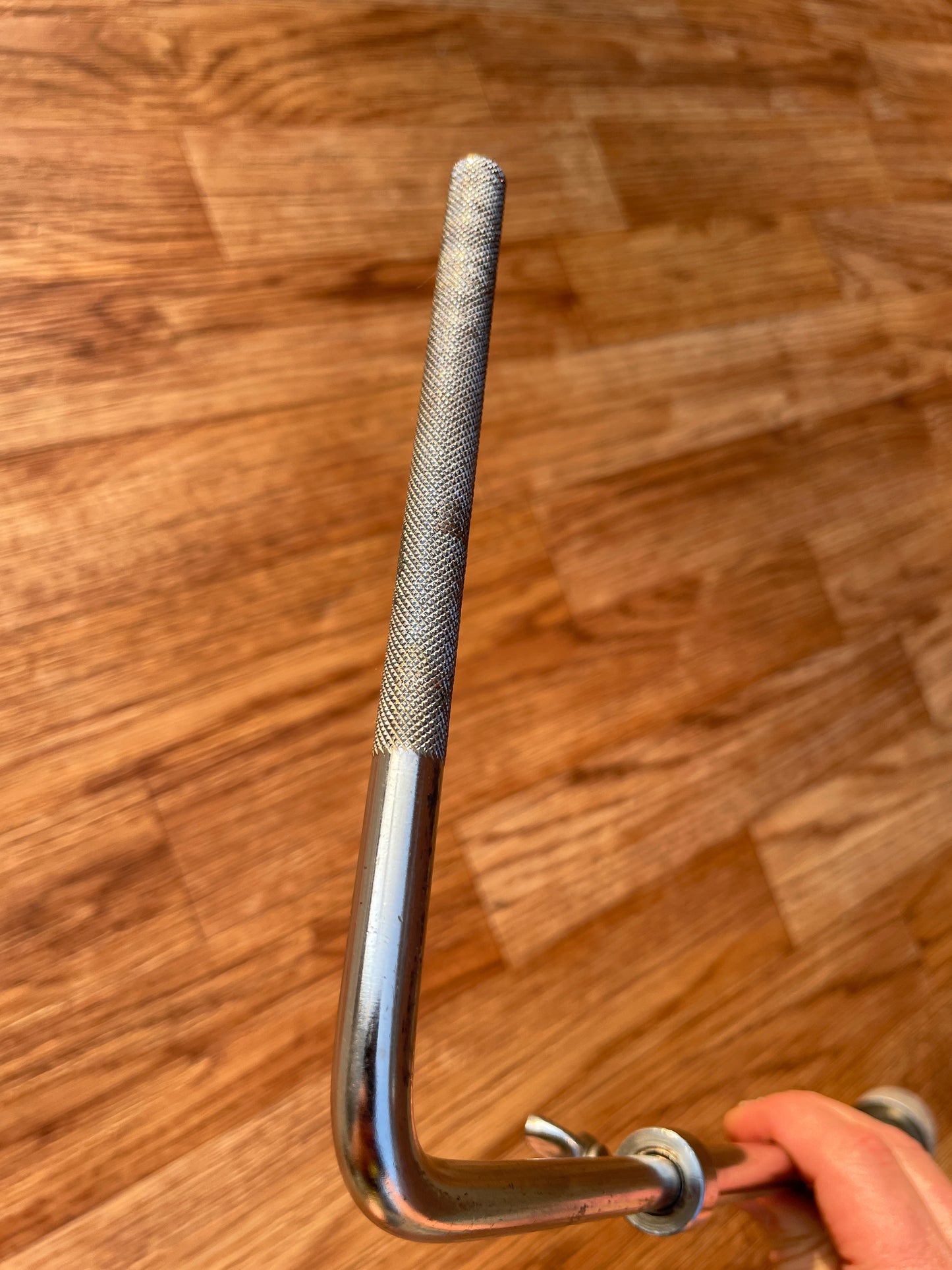 1960s Slingerland No. 599 Adjustable Bass Drum Mount L-Arm Cymbal Holder