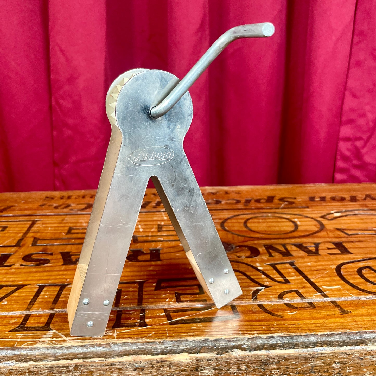 1960s Ludwig Hoop Mounted Ratchet No. 75 Sound Effect Trap Set