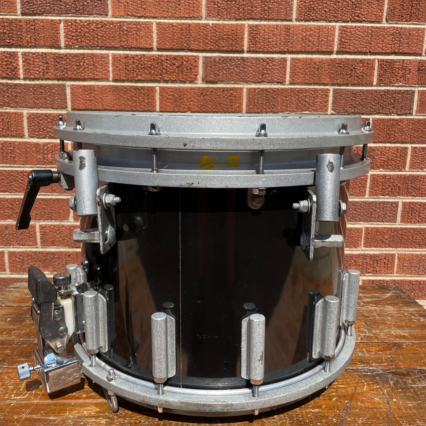 Dynasty DFX 12x14 Marching Snare Drum Black w/ Harness and Case