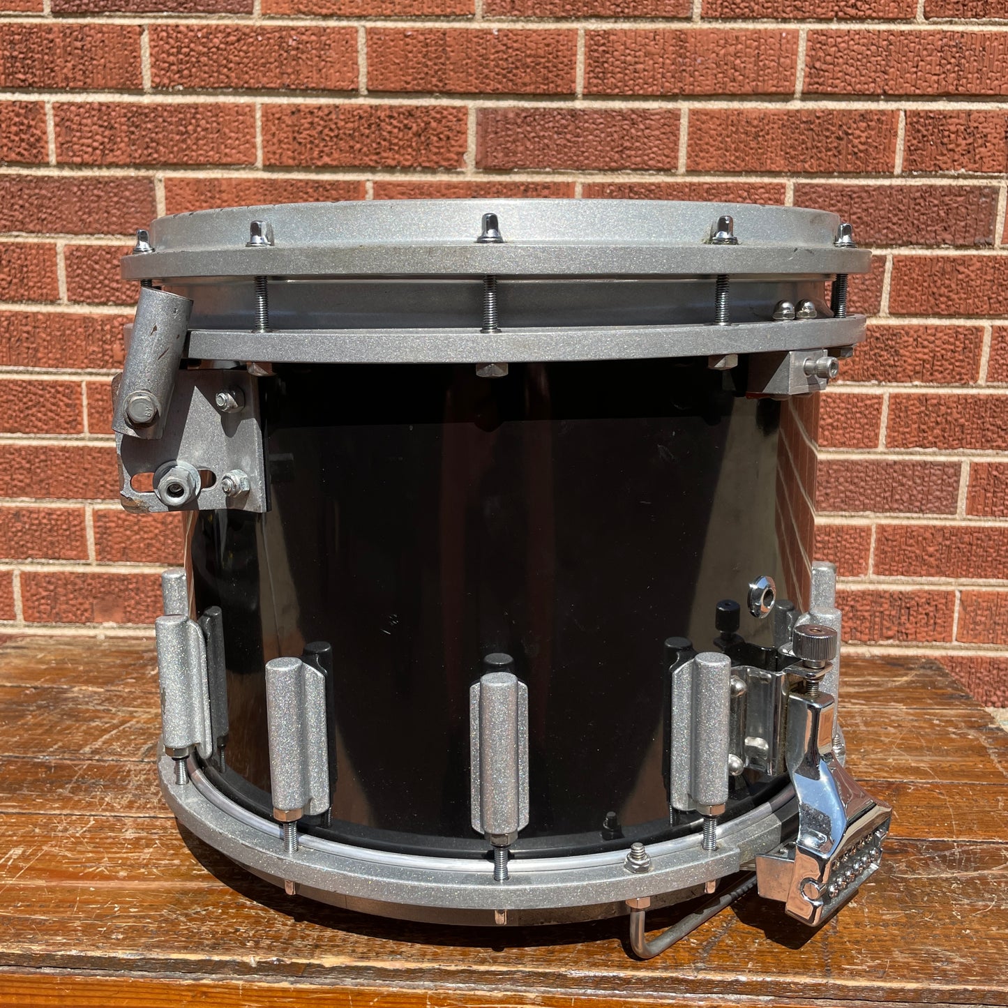 Dynasty DFX 12x14 Marching Snare Drum Black w/ Harness and Case