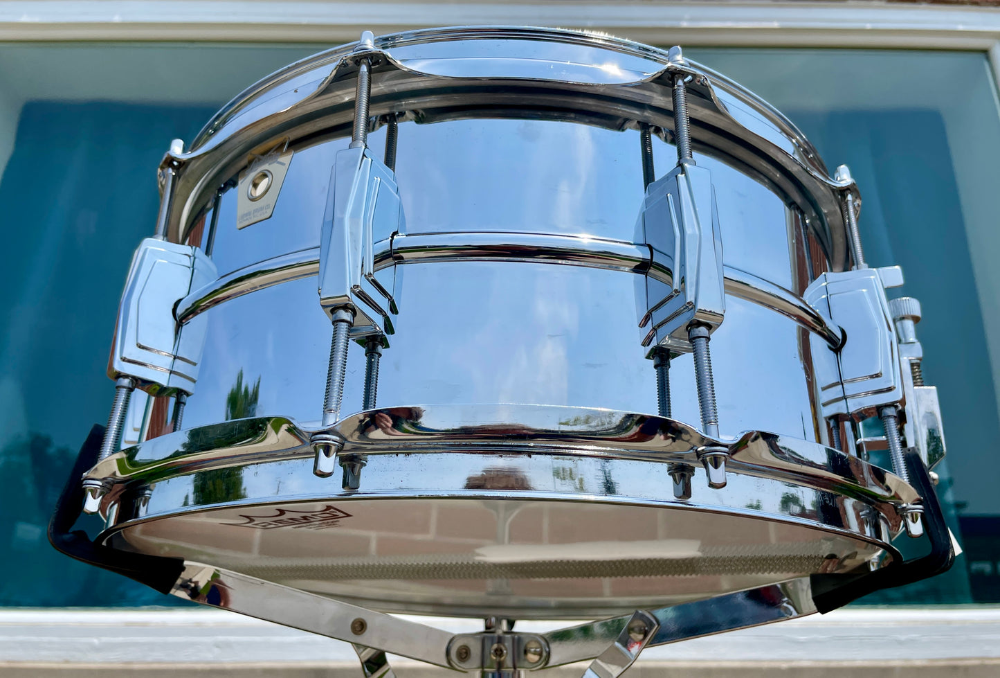 Ludwig 6.5x14 Supraphonic Snare Drum Monroe Badge